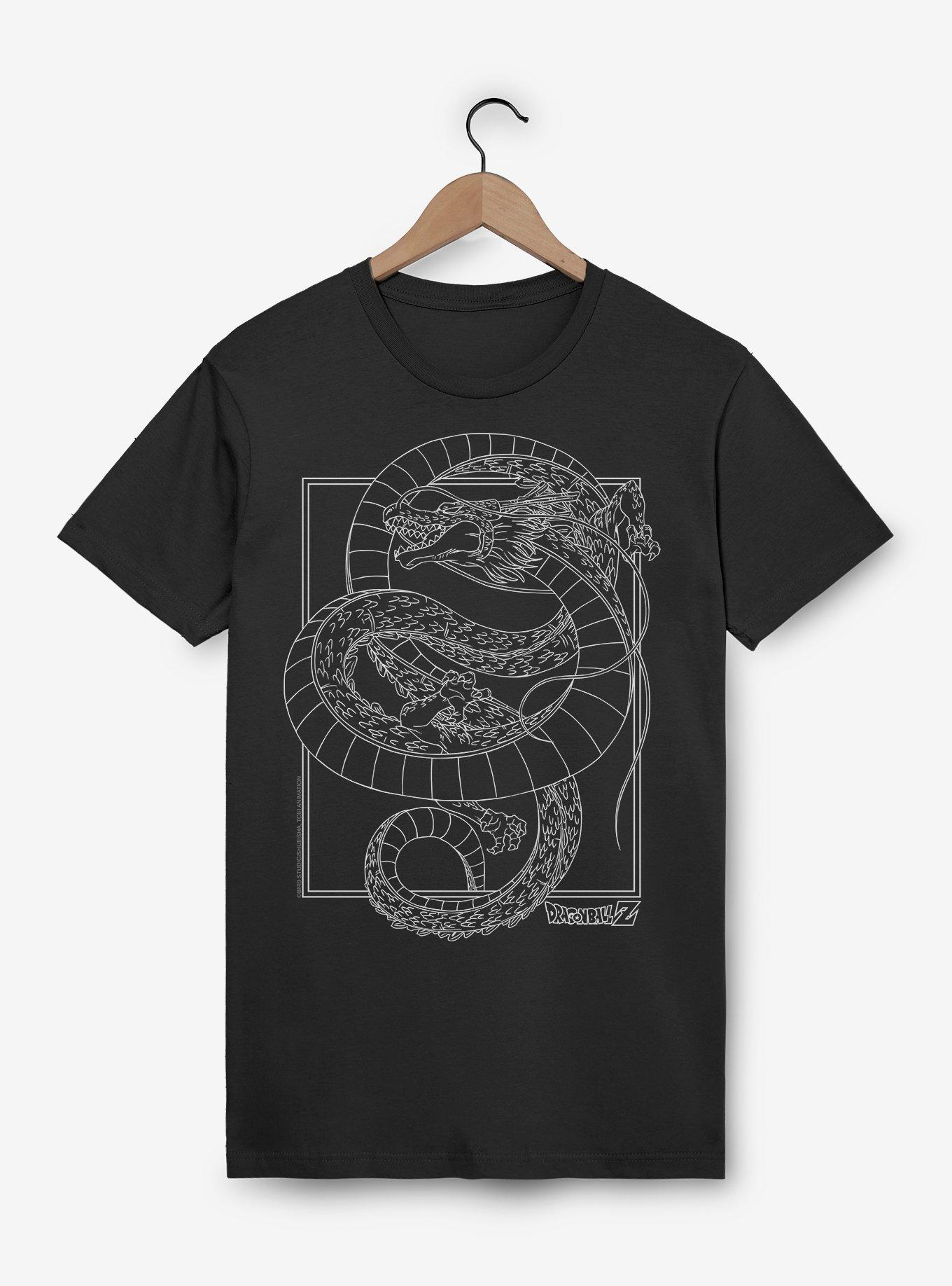 Dragon Ball Z Shenron Outline T-Shirt, , hi-res