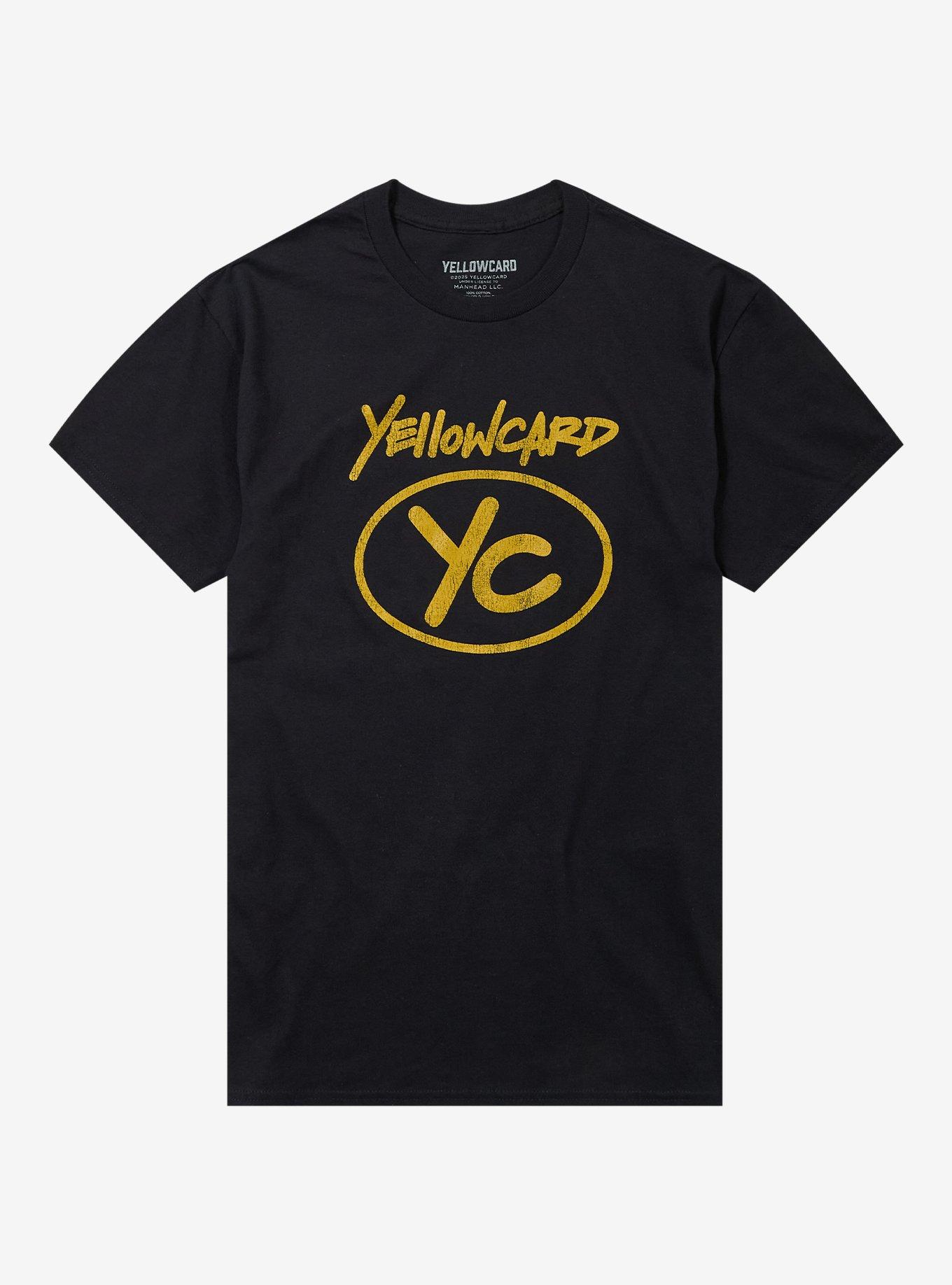 Yellowcard Circle Logo T-Shirt, , hi-res