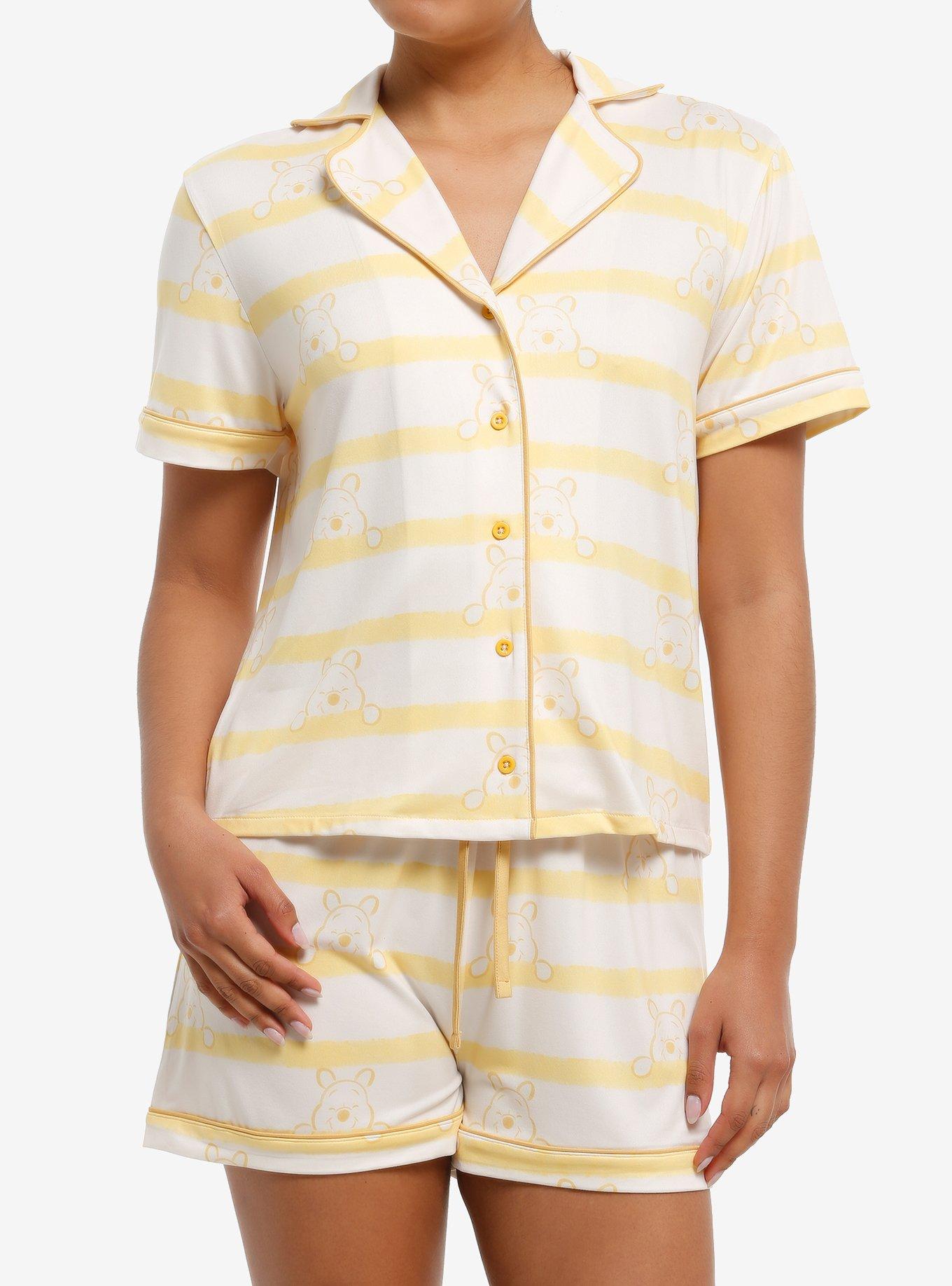 Disney Winnie The Pooh Stripes Girls Lounge Set, , hi-res