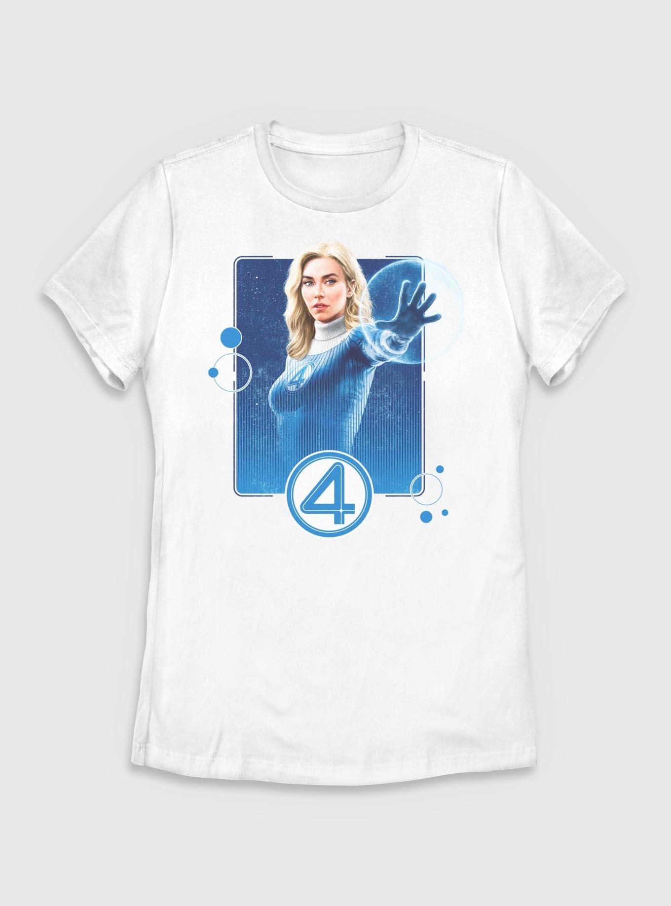 Marvel The Fantastic Four: First Steps Invisible Sue Storm Focus Womens T-Shirt, , hi-res
