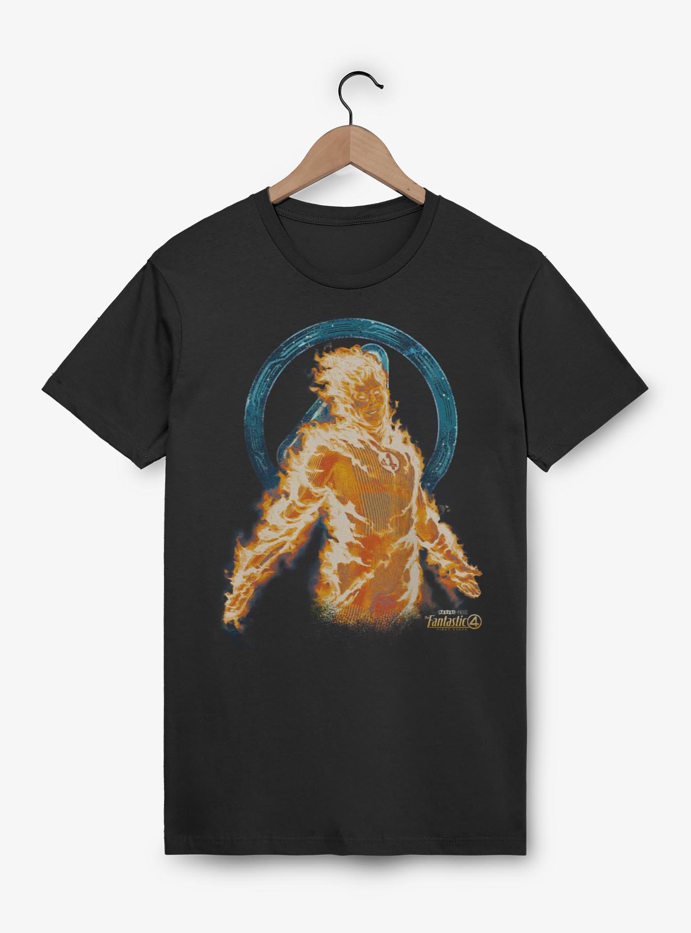 Marvel The Fantastic Four: First Steps Blazing Johnny Storm Human Torch T-Shirt, , hi-res