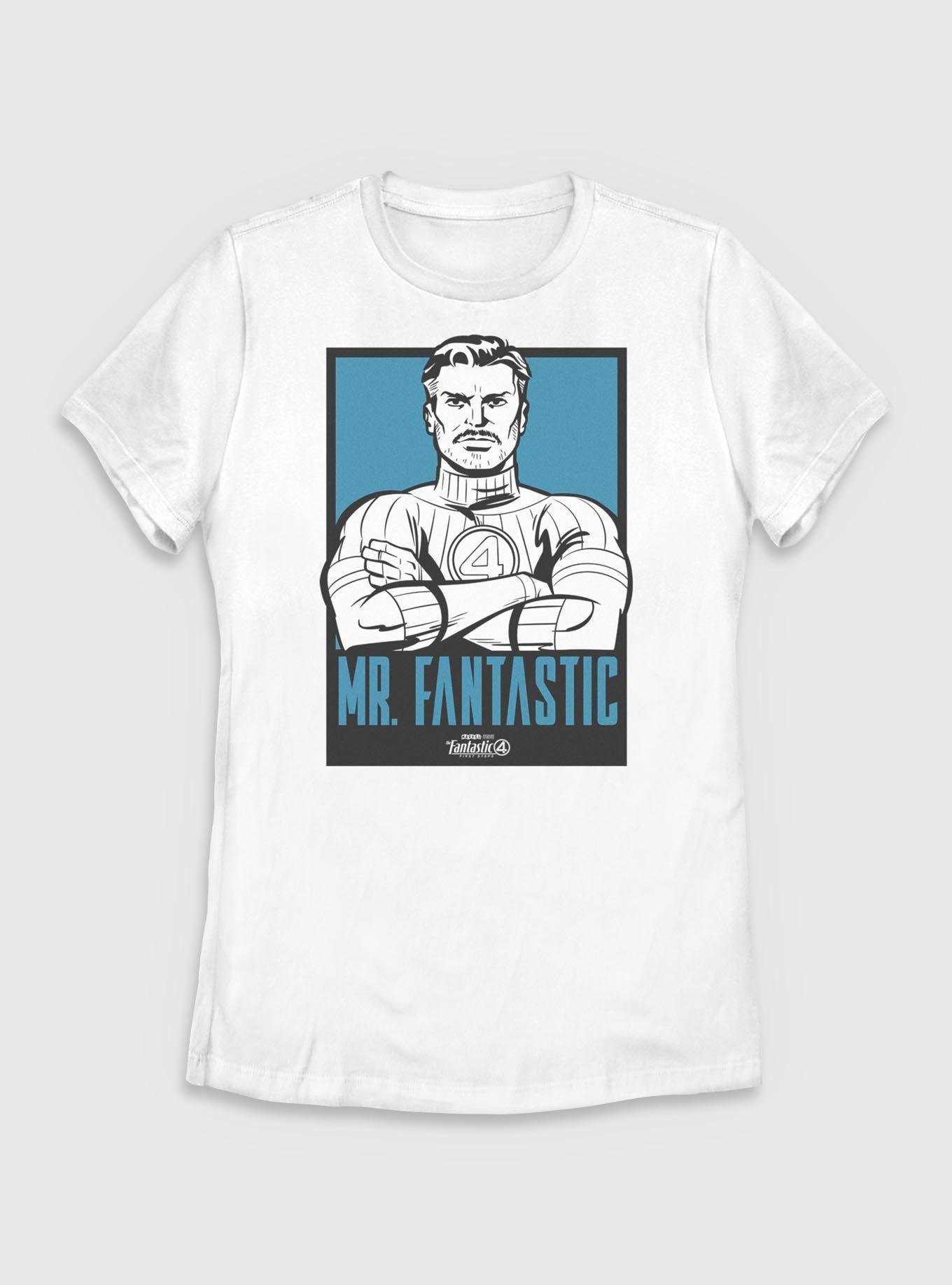 Marvel The Fantastic Four: First Steps Mr. Fantastic Poster Womens T-Shirt, , hi-res