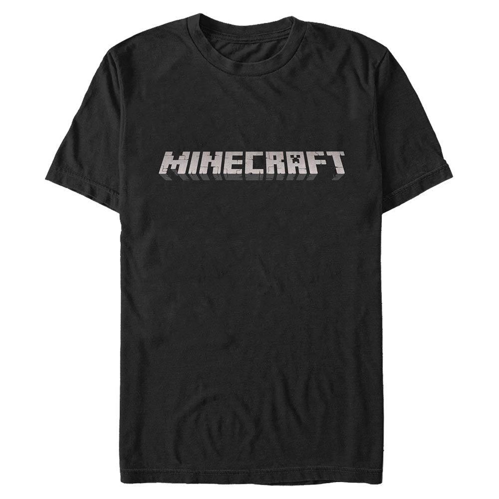 Minecraft Logo Big & Tall T-Shirt, BLACK, hi-res