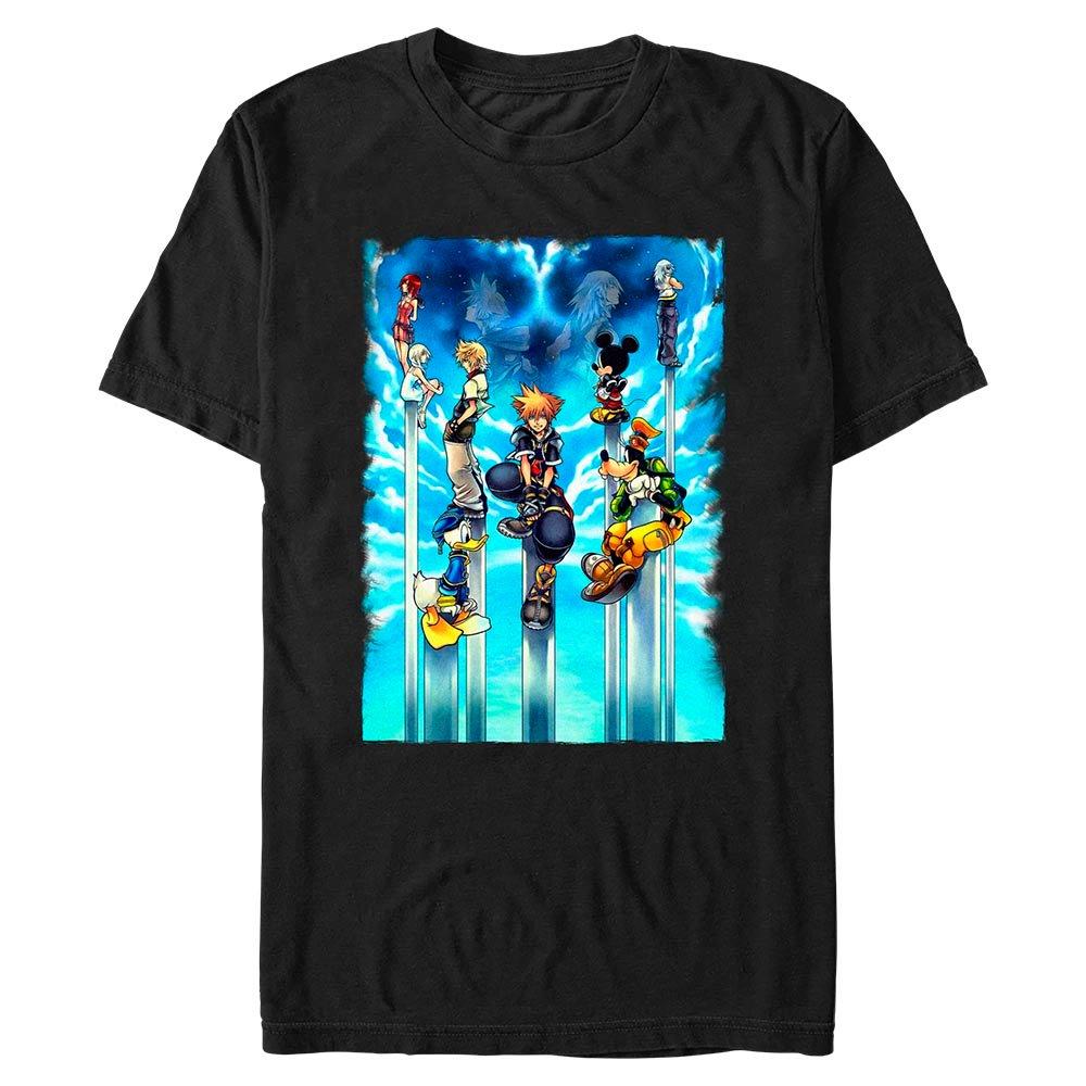 Disney Kingdom Hearts Sky Kingdom Big & Tall T-Shirt, BLACK, hi-res