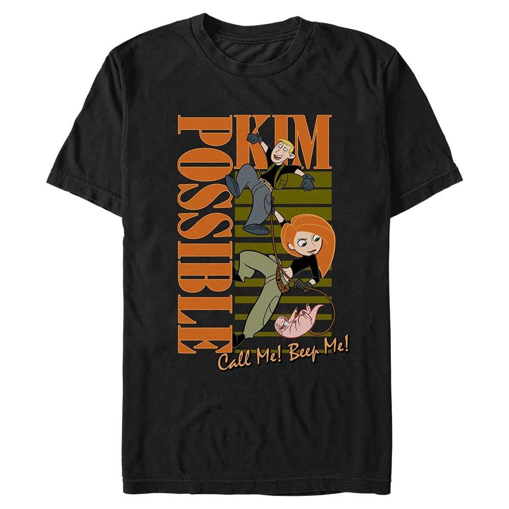 Disney Kim Possible Swingin Big & Tall T-Shirt, BLACK, hi-res