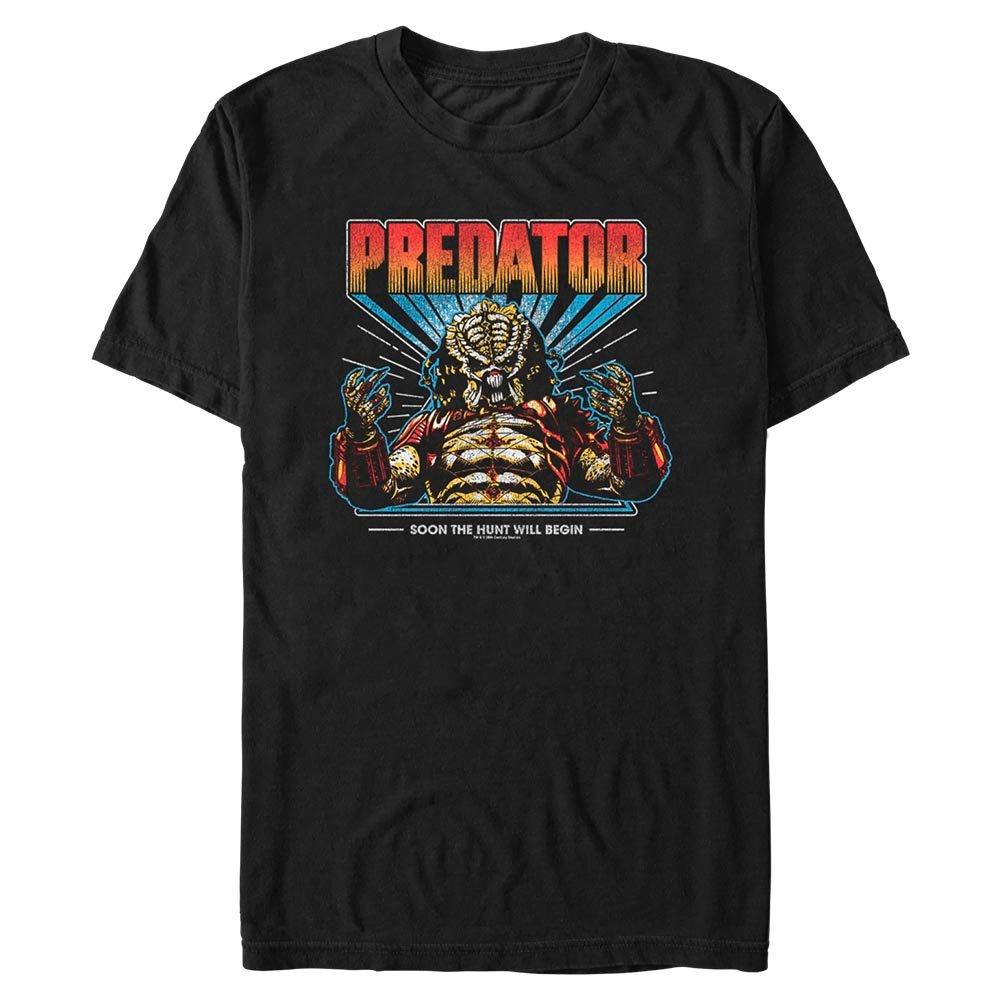 Alien Predator Hunt Will Begin Big & Tall T-Shirt, BLACK, hi-res