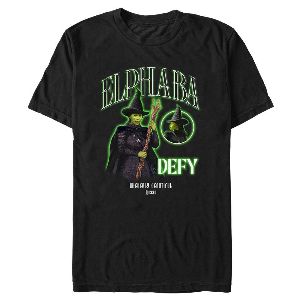 Wicked Elphaba Defy Big & Tall T-Shirt, BLACK, hi-res