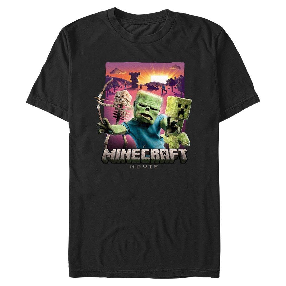 A Minecraft Movie Classic Monsters Big & Tall T-Shirt, BLACK, hi-res
