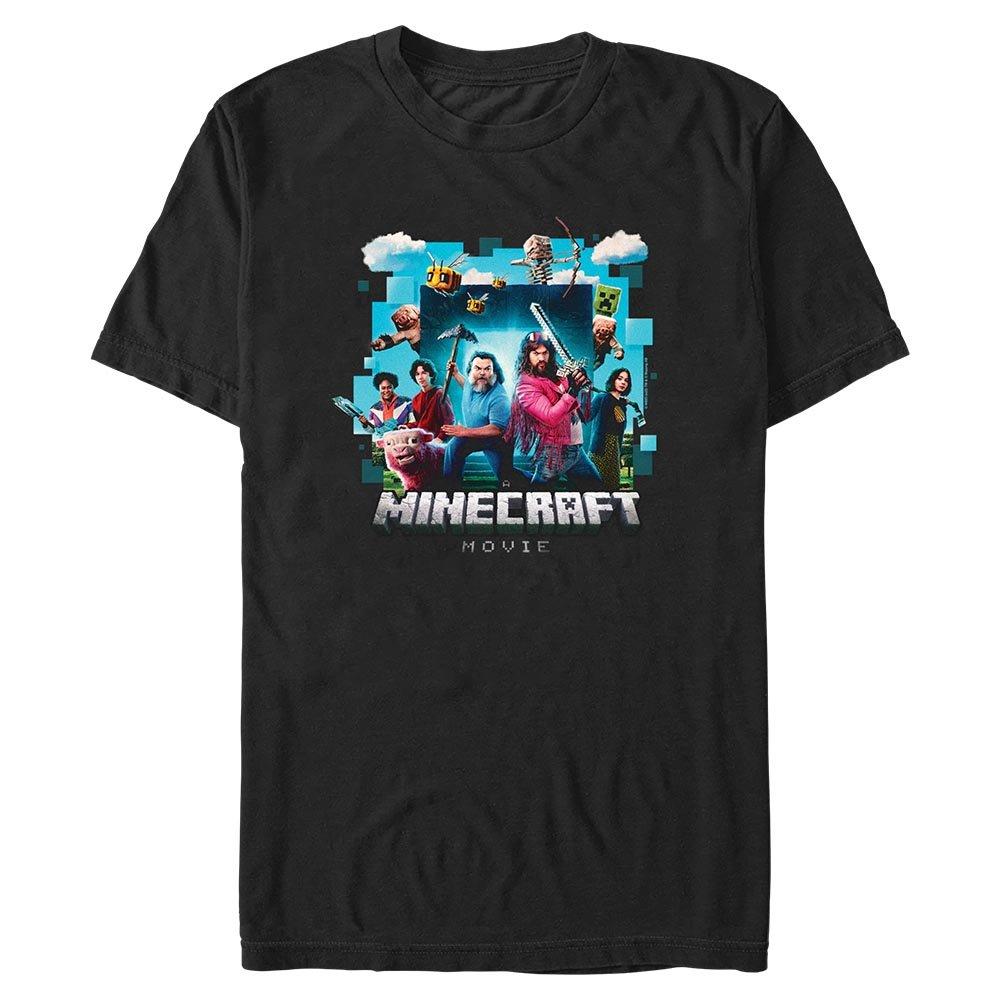 A Minecraft Movie Adventure Gang Big & Tall T-Shirt, BLACK, hi-res