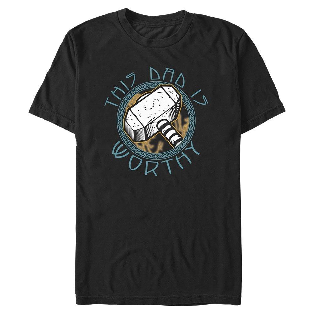 Marvel Worthy Dad Big & Tall T-Shirt, BLACK, hi-res