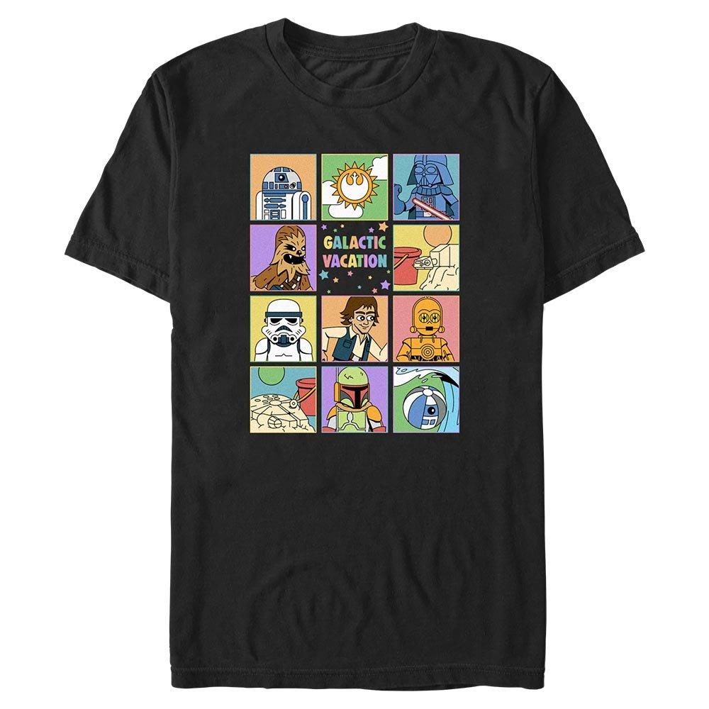 Star Wars Galactic Vacay Big & Tall T-Shirt, BLACK, hi-res