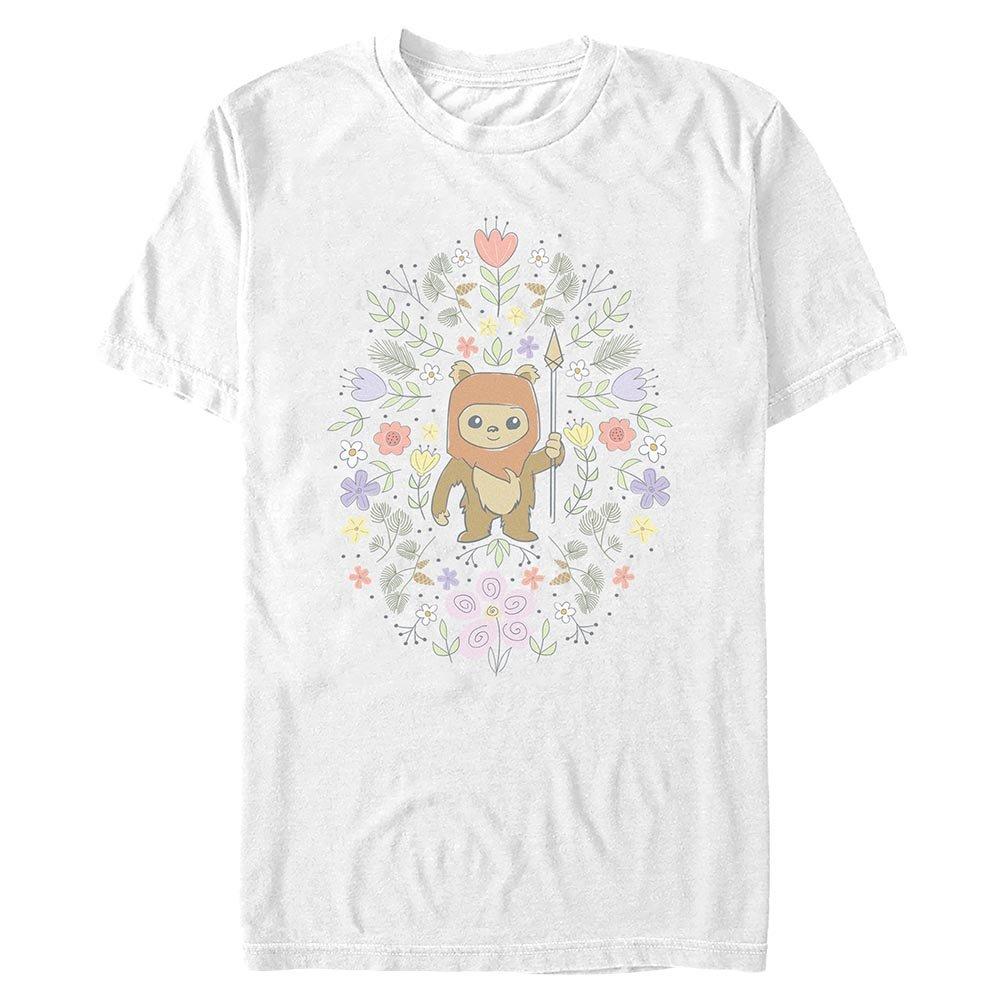 Star Wars Ewok Flower Spring Big & Tall T-Shirt, WHITE, hi-res
