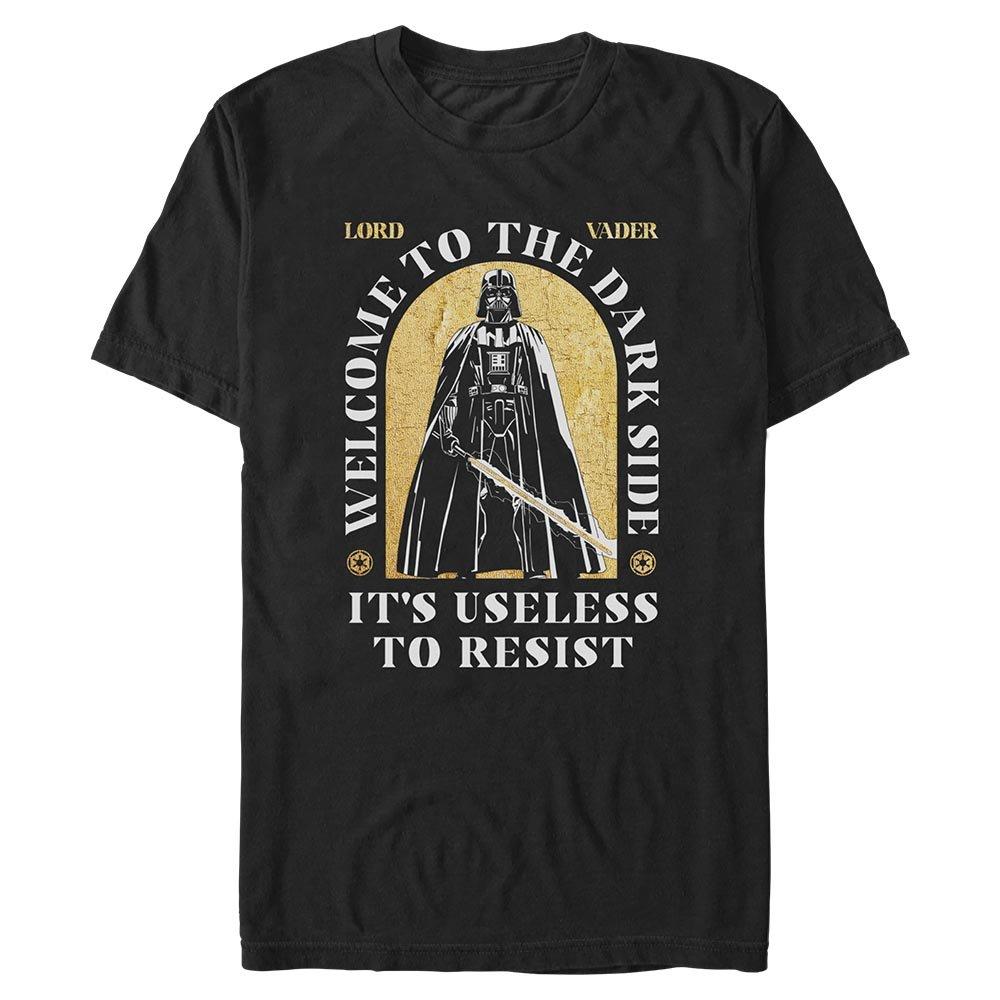 Star Wars Vader Golden Welcome Big & Tall T-Shirt, BLACK, hi-res