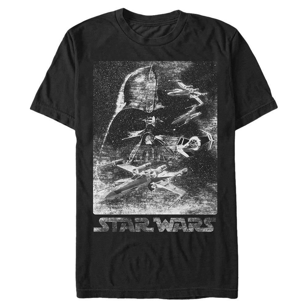 Star Wars Static Darth Vader Big & Tall T-Shirt, BLACK, hi-res