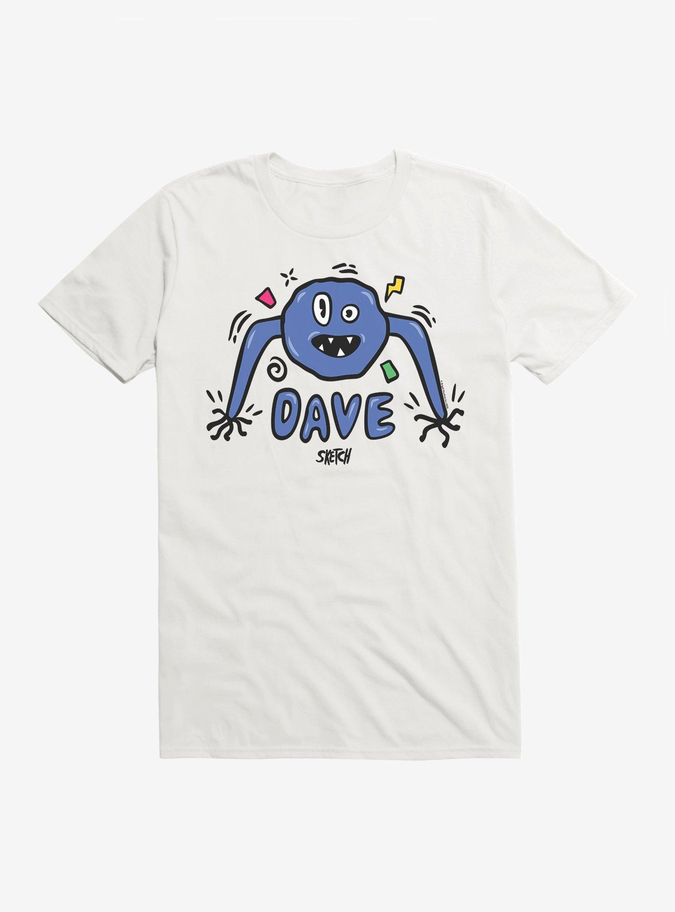 Sketch Dave Doodle T-Shirt, , hi-res