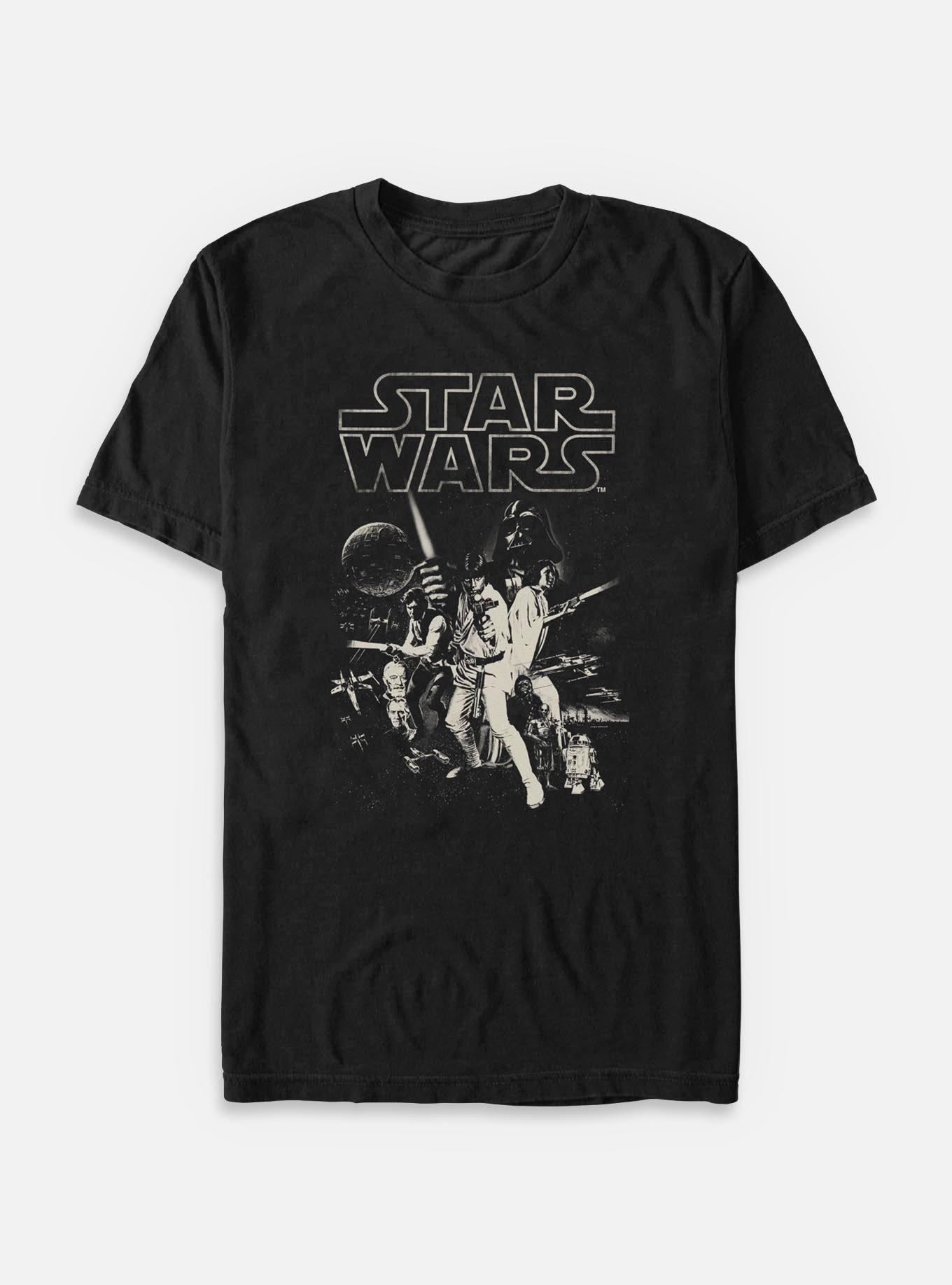 Star Wars: A New Hope Poster Big & Tall T-Shirt, , hi-res