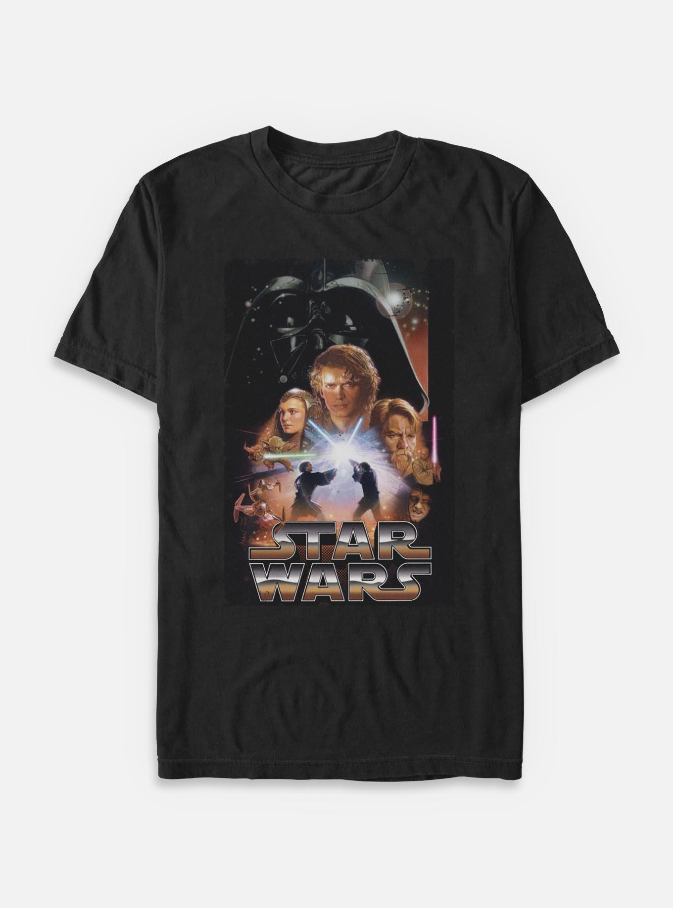 Star Wars Episode III: Revenge Of The Sith Poster Big & Tall T-Shirt, , hi-res