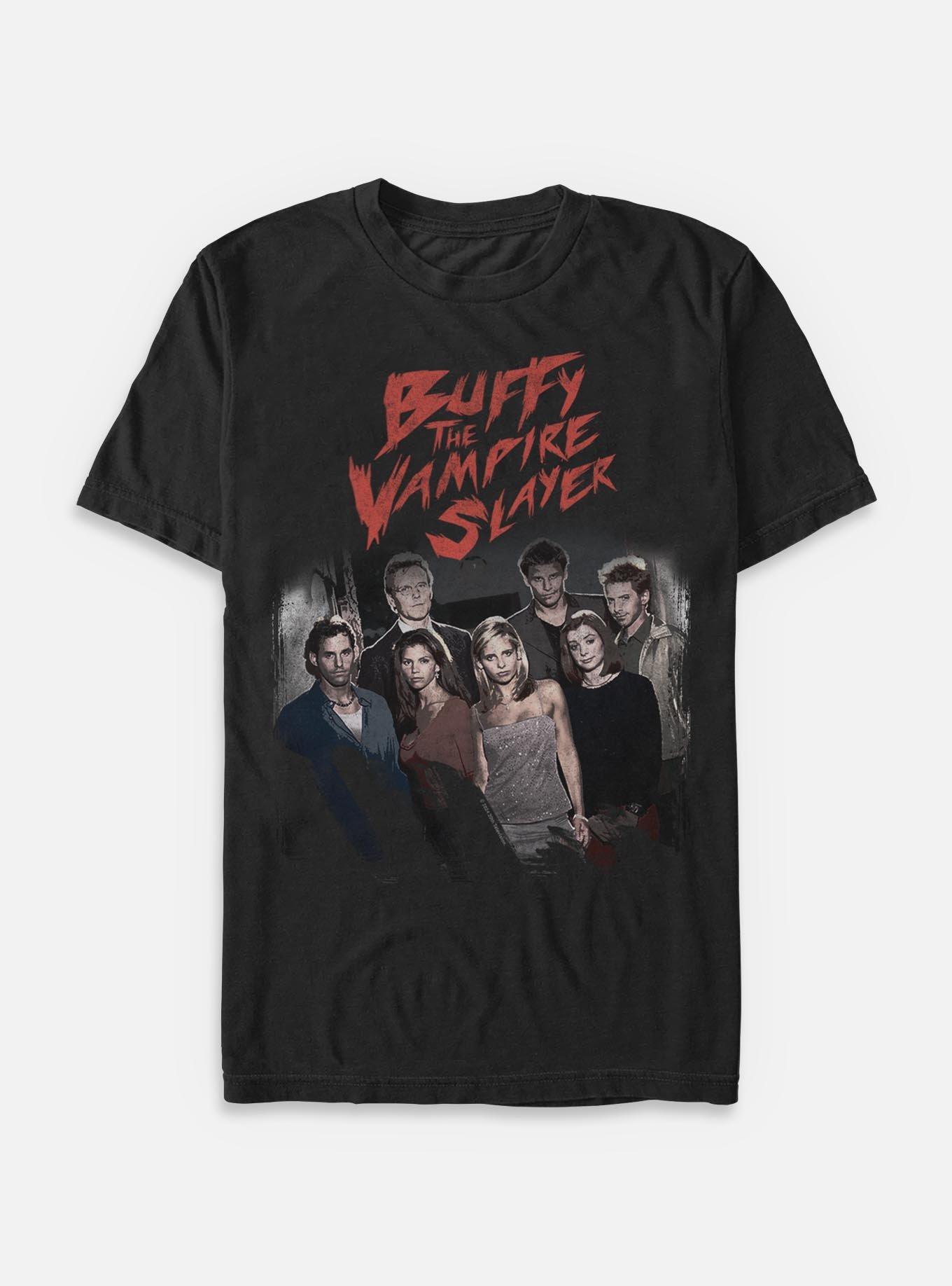 Buffy The Vampire Slayer Buffy Team Big & Tall T-Shirt, BLACK, hi-res