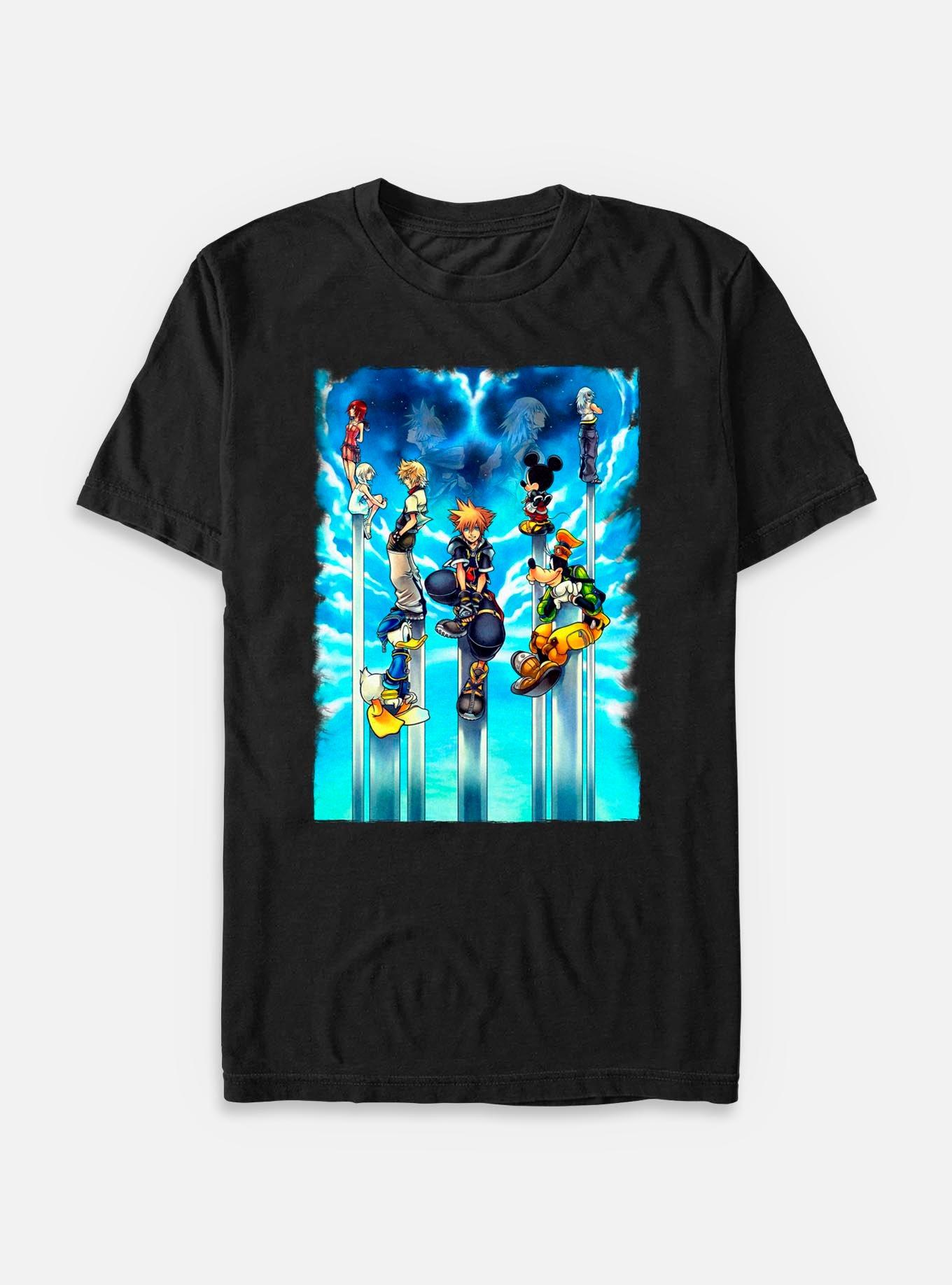 Disney Kingdom Hearts Sky Kingdom Big & Tall T-Shirt, , hi-res