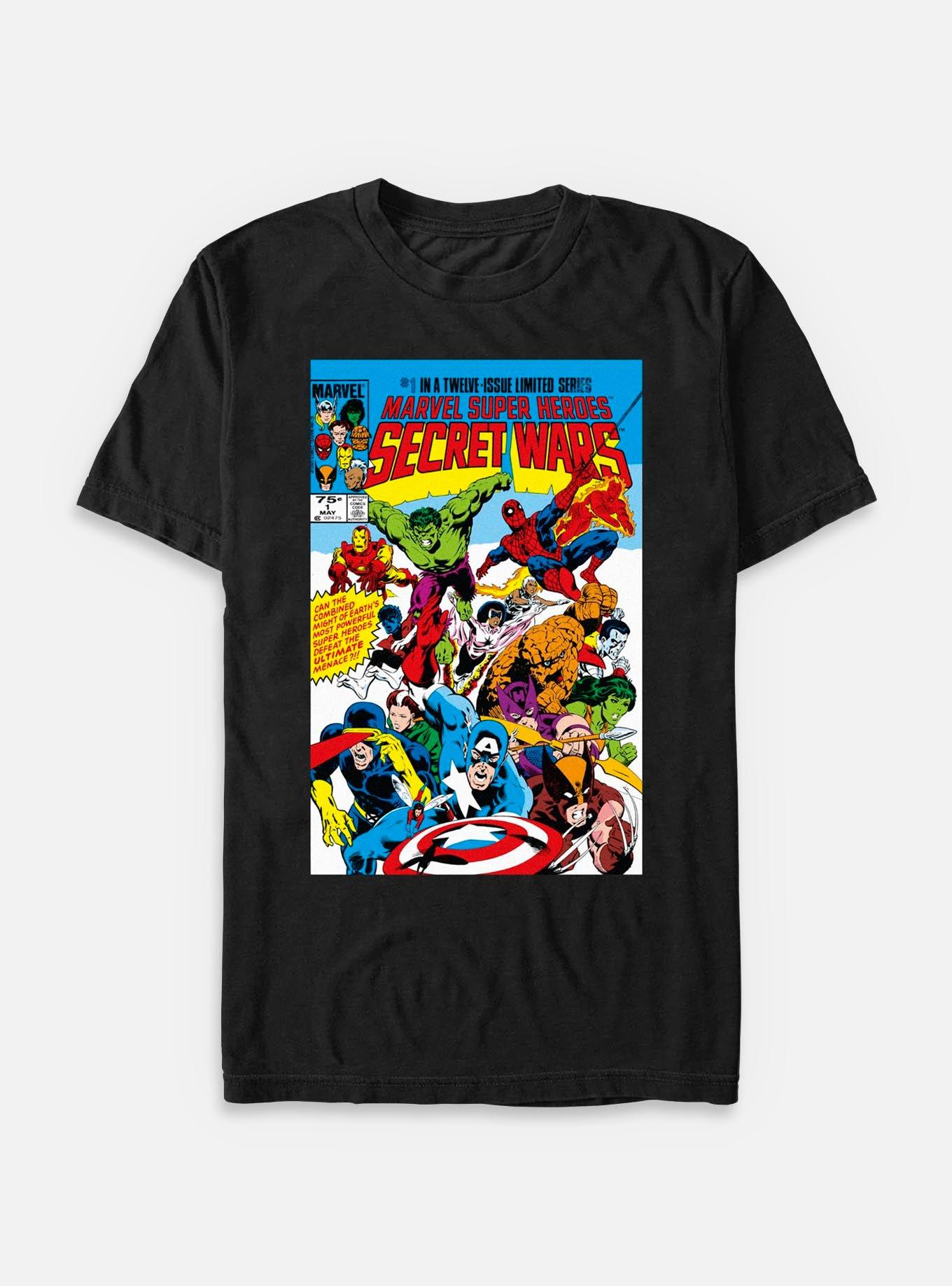 Marvel Secret Wars Vol 1 Big & Tall T-Shirt, BLACK, hi-res