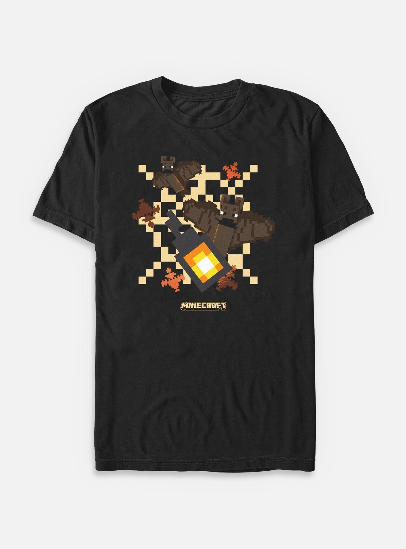 Minecraft Bats And Light Big & Tall T-Shirt, , hi-res