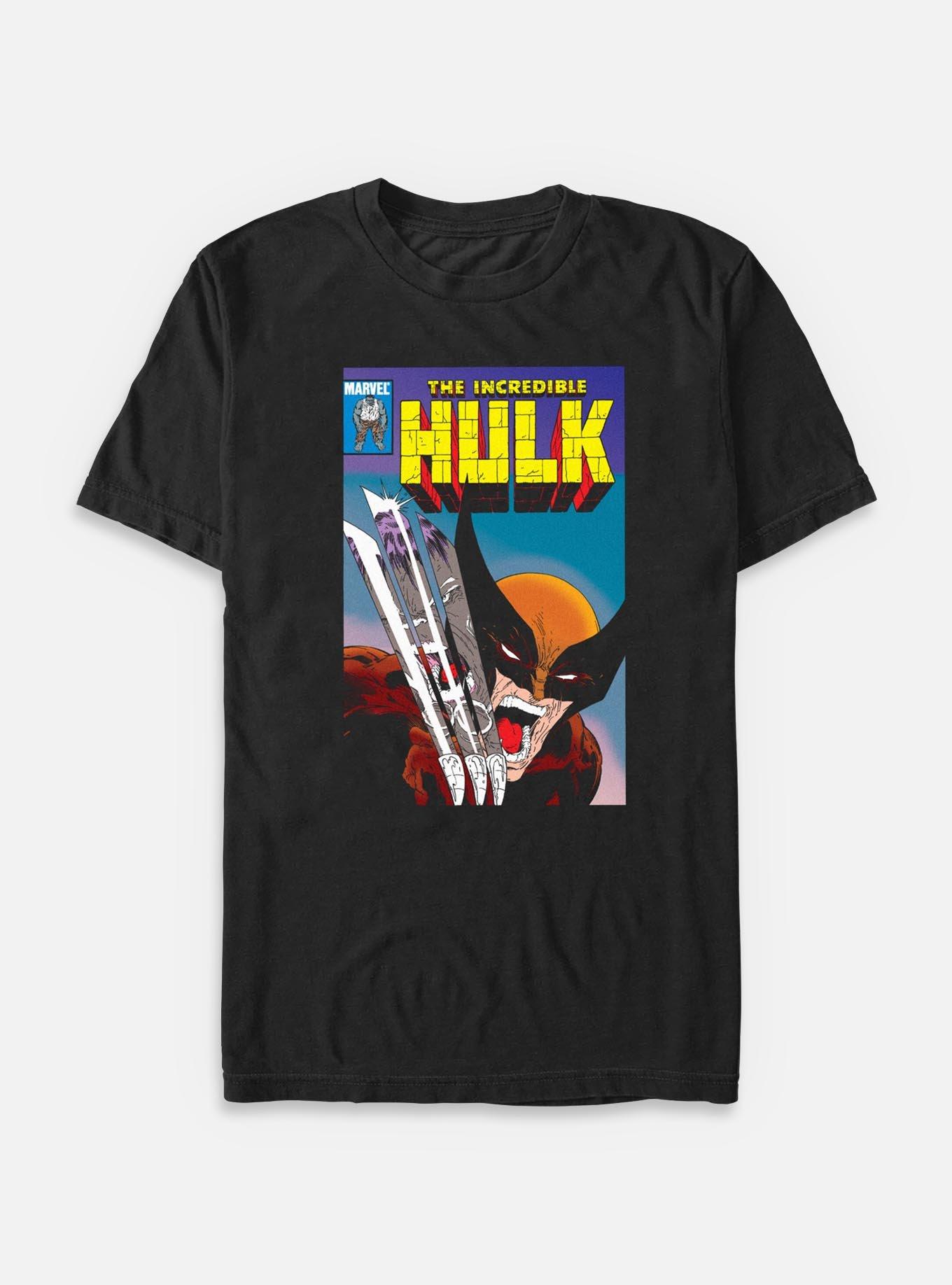 Marvel Hulk Wolverine Cover Big & Tall T-Shirt, , hi-res