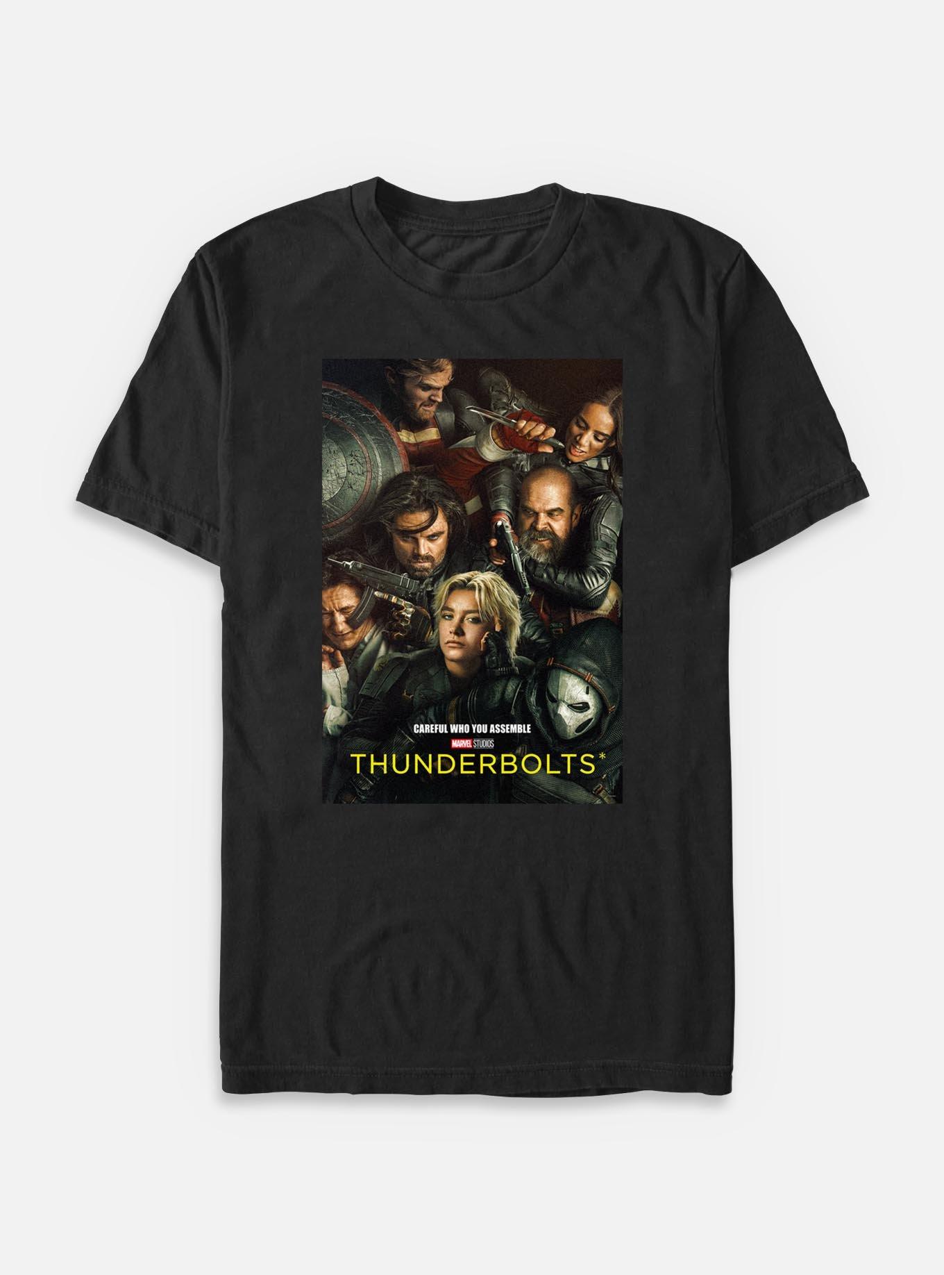 Marvel Thunderbolts* Group Poster Big & Tall T-Shirt, , hi-res