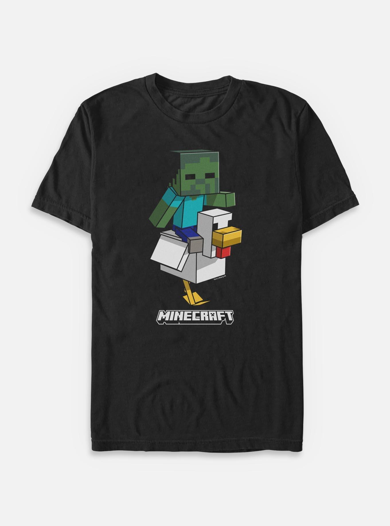 A Minecraft Movie Chicken Jockey Big & Tall T-Shirt, , hi-res