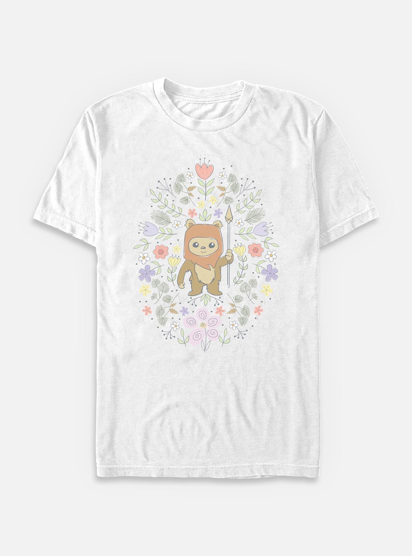 Star Wars Ewok Flower Spring Big & Tall T-Shirt, , hi-res