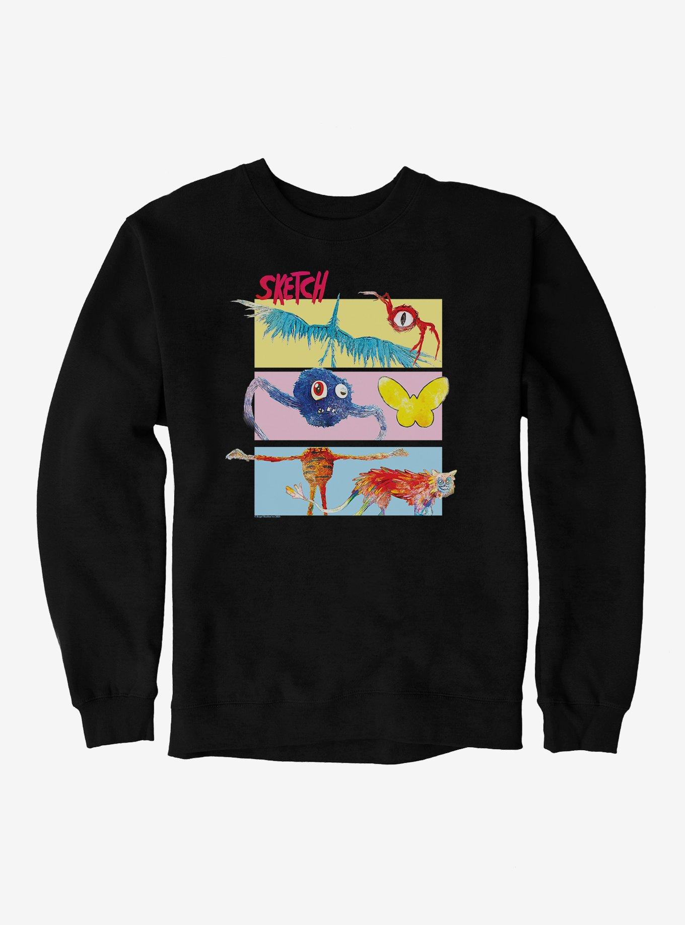 Sketch Monsters Sweatshirt, , hi-res
