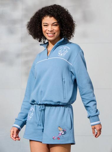 Disney Alice in Wonderland Croquet Club Women's Cropped Quarter