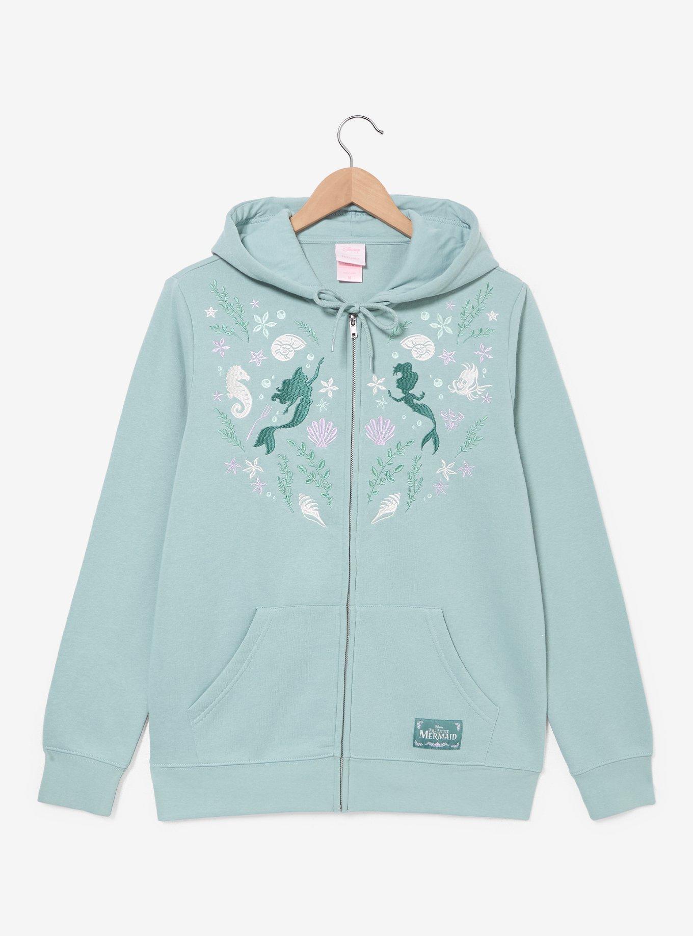 Disney The Little Mermaid Ariel Seashell Zip Hoodie &mdash; BoxLunch Exclusive, , hi-res