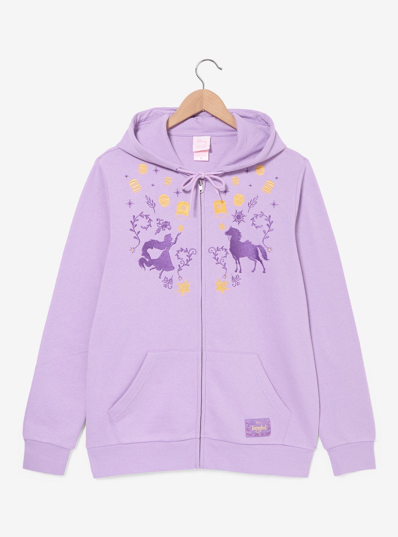 Disney Tangled Rapunzel Lanterns Zip Hoodie &mdash; BoxLunch Exclusive, , hi-res