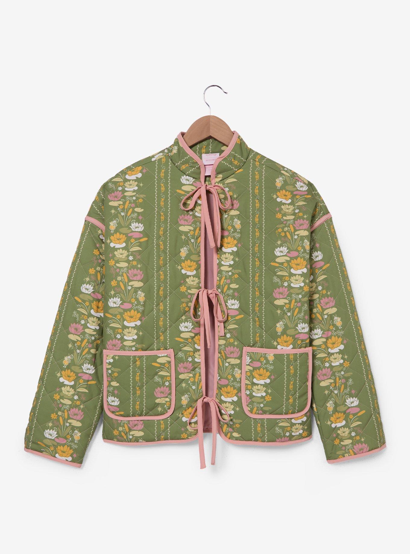Disney The Princess and the Frog Tiana Floral Women's Quilted Jacket &mdash; BoxLunch Exclusive, , hi-res