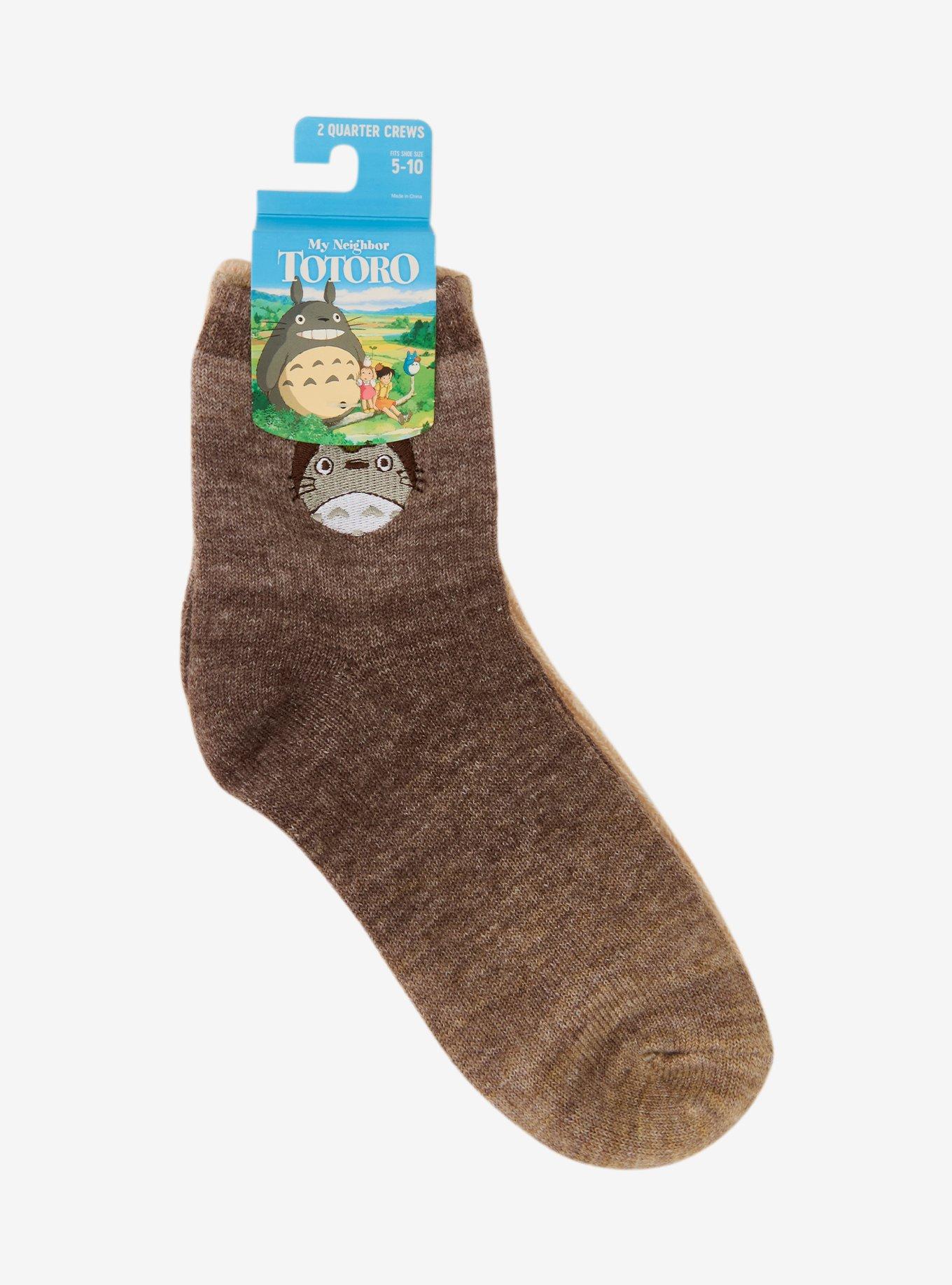 Studio Ghibli® My Neighbor Totoro Brown Ankle Socks 2 Pair, , hi-res