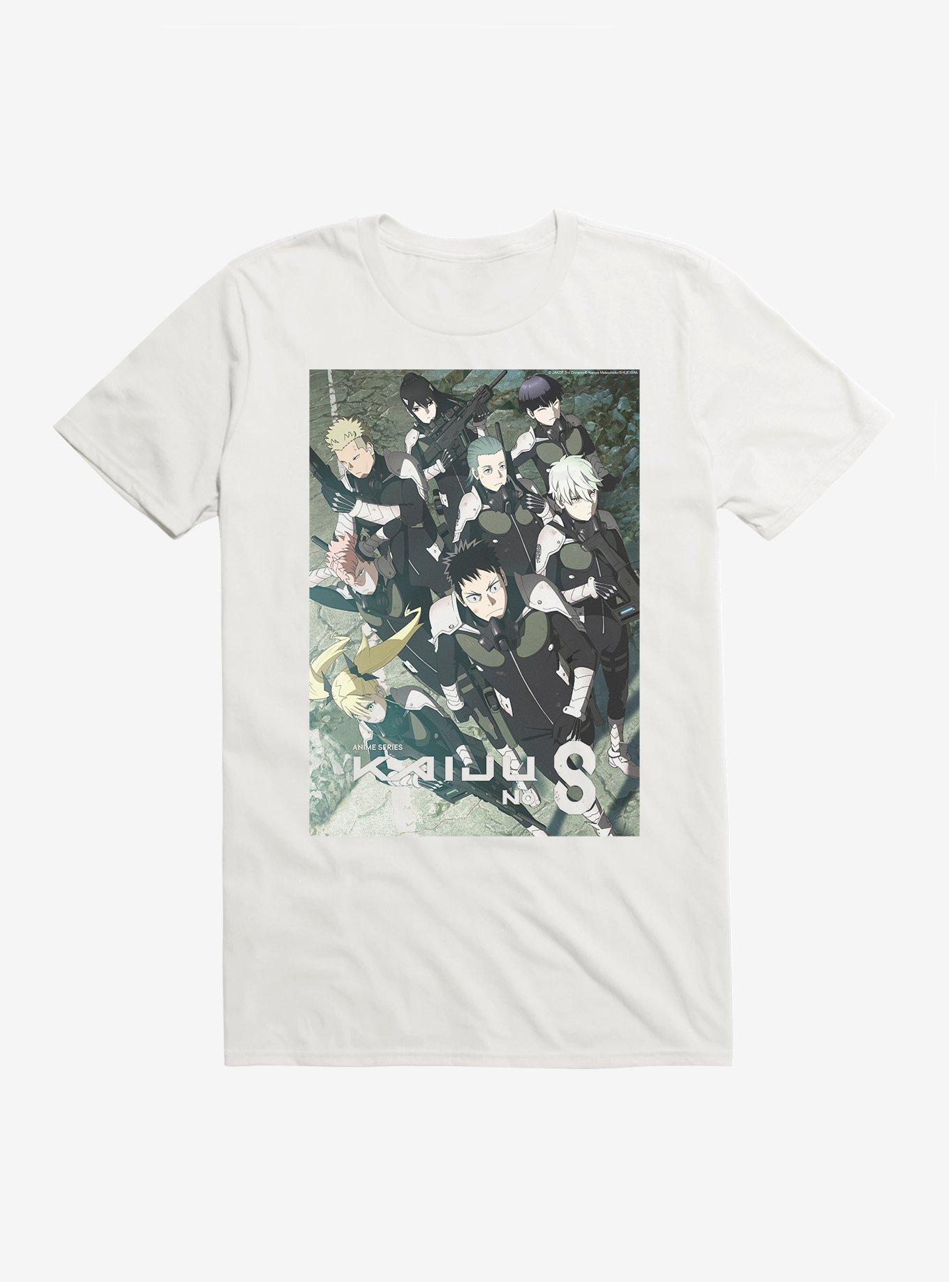 Kaiju No. 8 Defense Force Poster T-Shirt, WHITE, hi-res