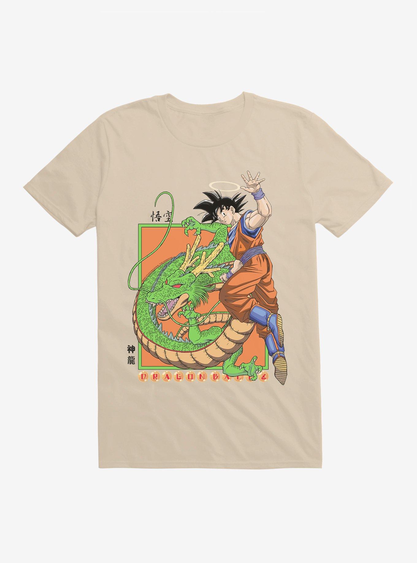 Dragon Ball Z Goku And Shenron T-Shirt, , hi-res