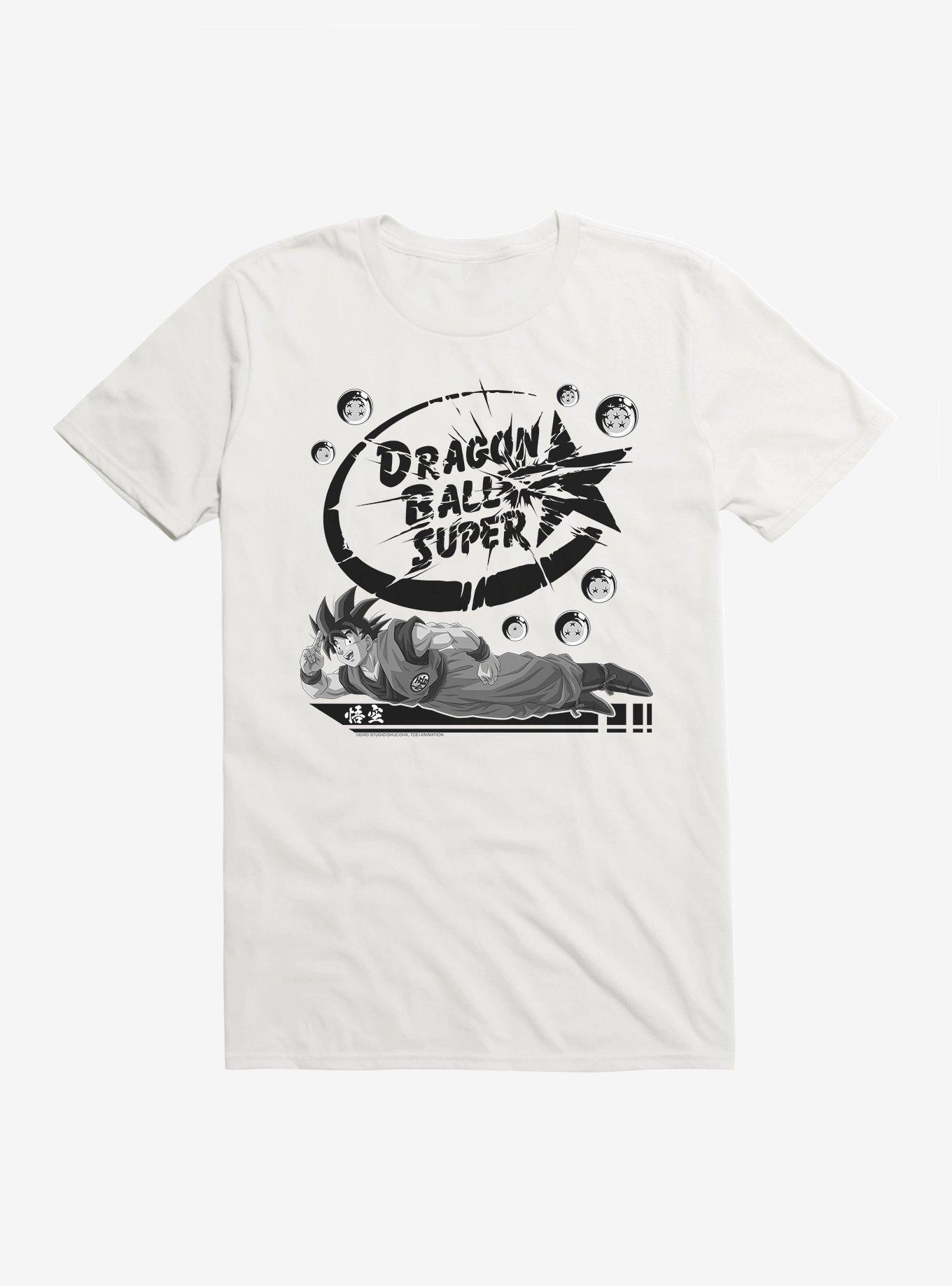 Dragon Ball Super Goku Flight T-Shirt, WHITE, hi-res