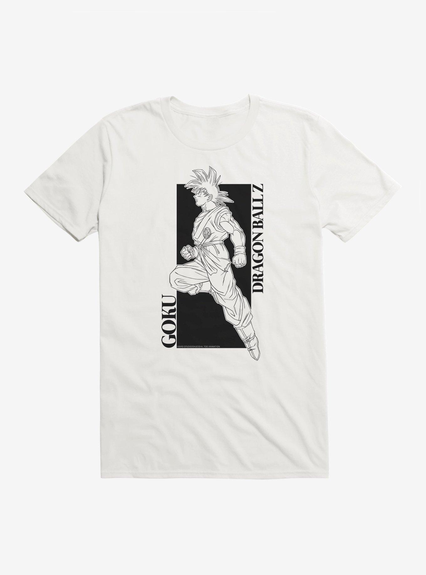Dragon Ball Z Goku Takes Flight T-Shirt, WHITE, hi-res