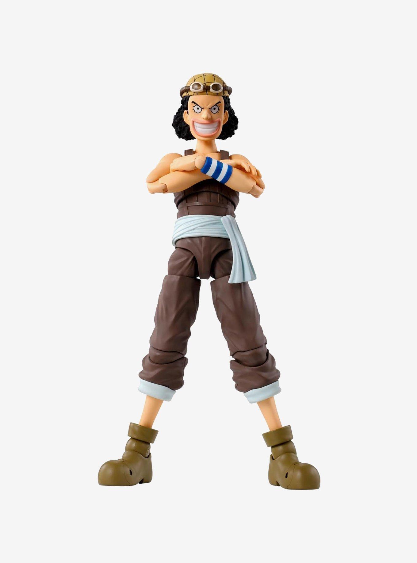 Bandai Namco One Piece S.H.Figuarts Usopp Figure (Romance Dawn Ver.), , hi-res