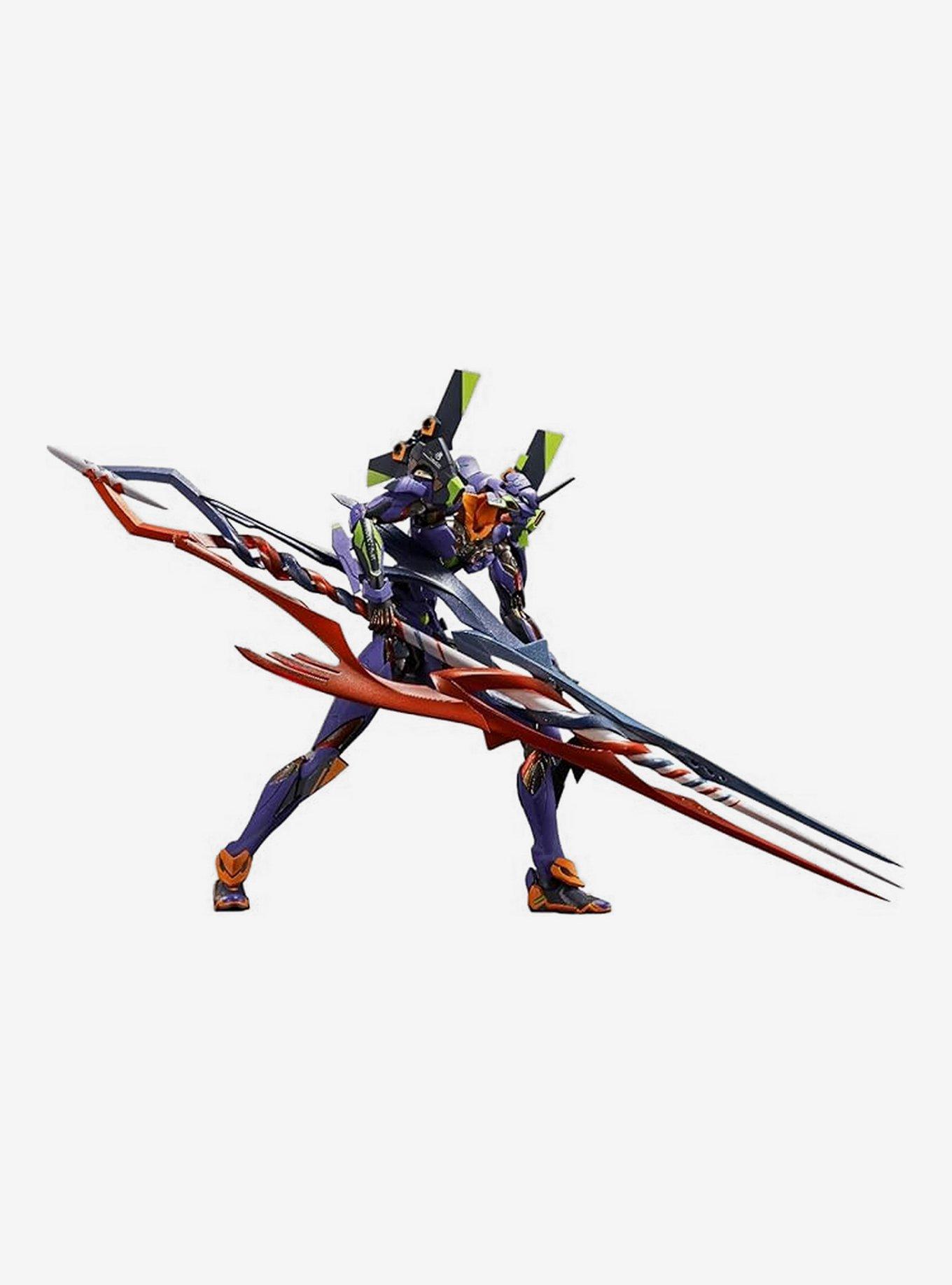 Bandai Namco Rebuild of Evangelion Metal Build Evangelion 01 Test Type 01 (30th Eith The Spear of Gaius) Figure