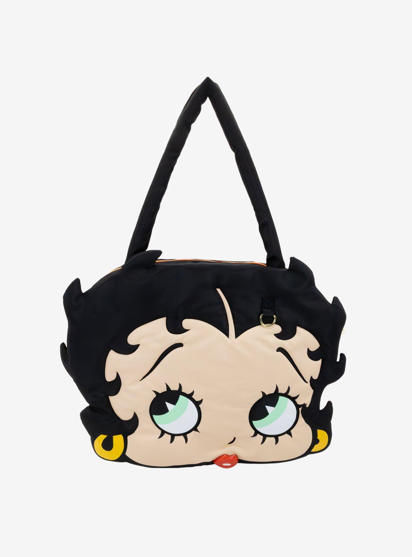 Whatever! Makes You Happy Betty Boop Figural Tote Bag, , hi-res