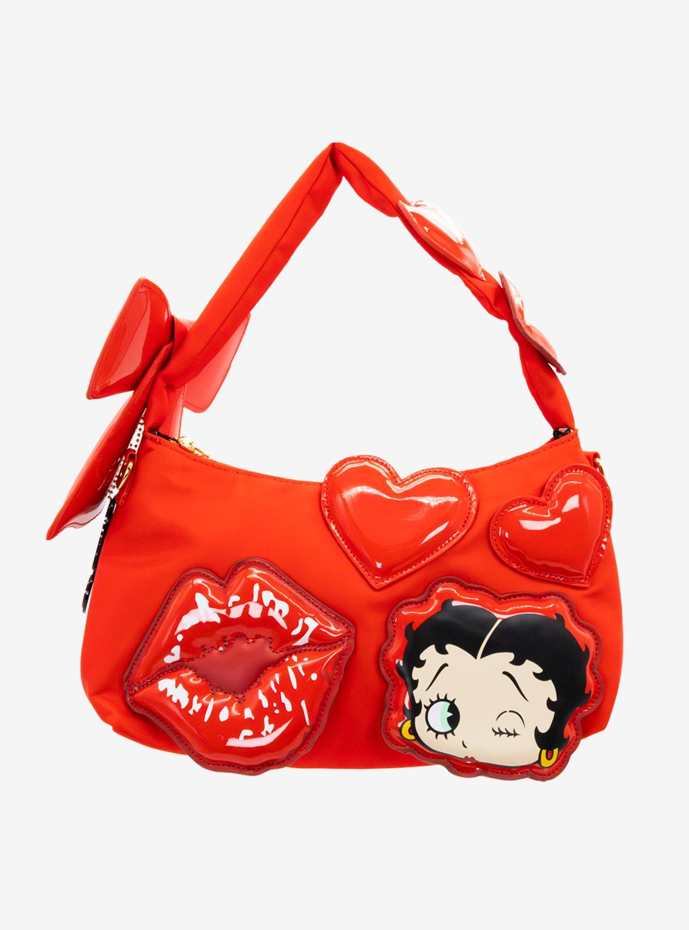 Whatever! Makes You Happy Betty Boop Icons Shoulder Bag, , hi-res