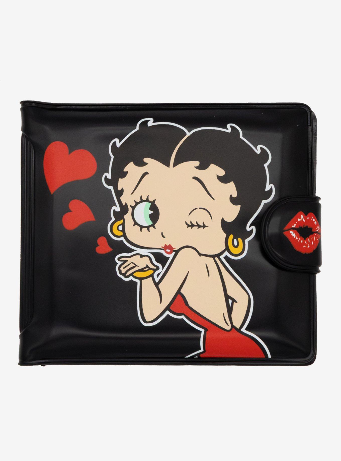 Whatever! Makes You Happy Betty Boop Vinyl Snap Wallet, , hi-res