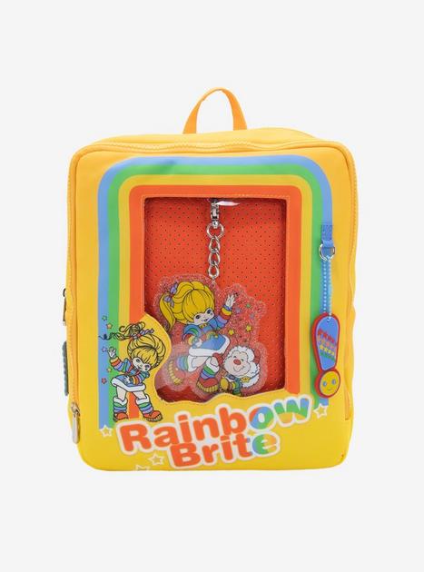 Rainbow Brite Backpack and Card Holder Set Amazon.com: Rainbow Brite 6-Piece Set with adjustable Plush  main image 4