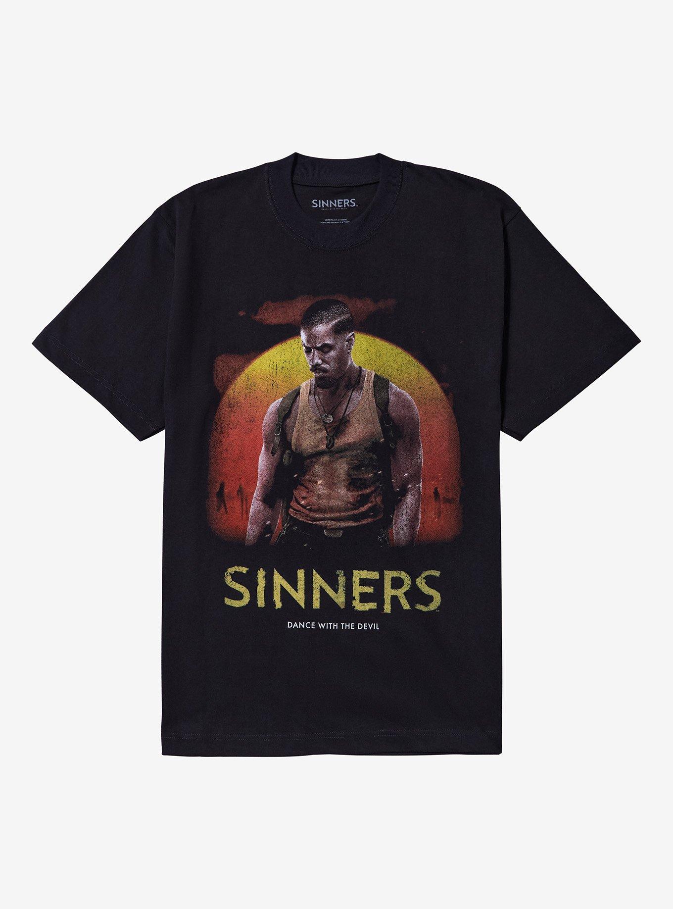 Sinners Poster Heavyweight T-Shirt, , hi-res