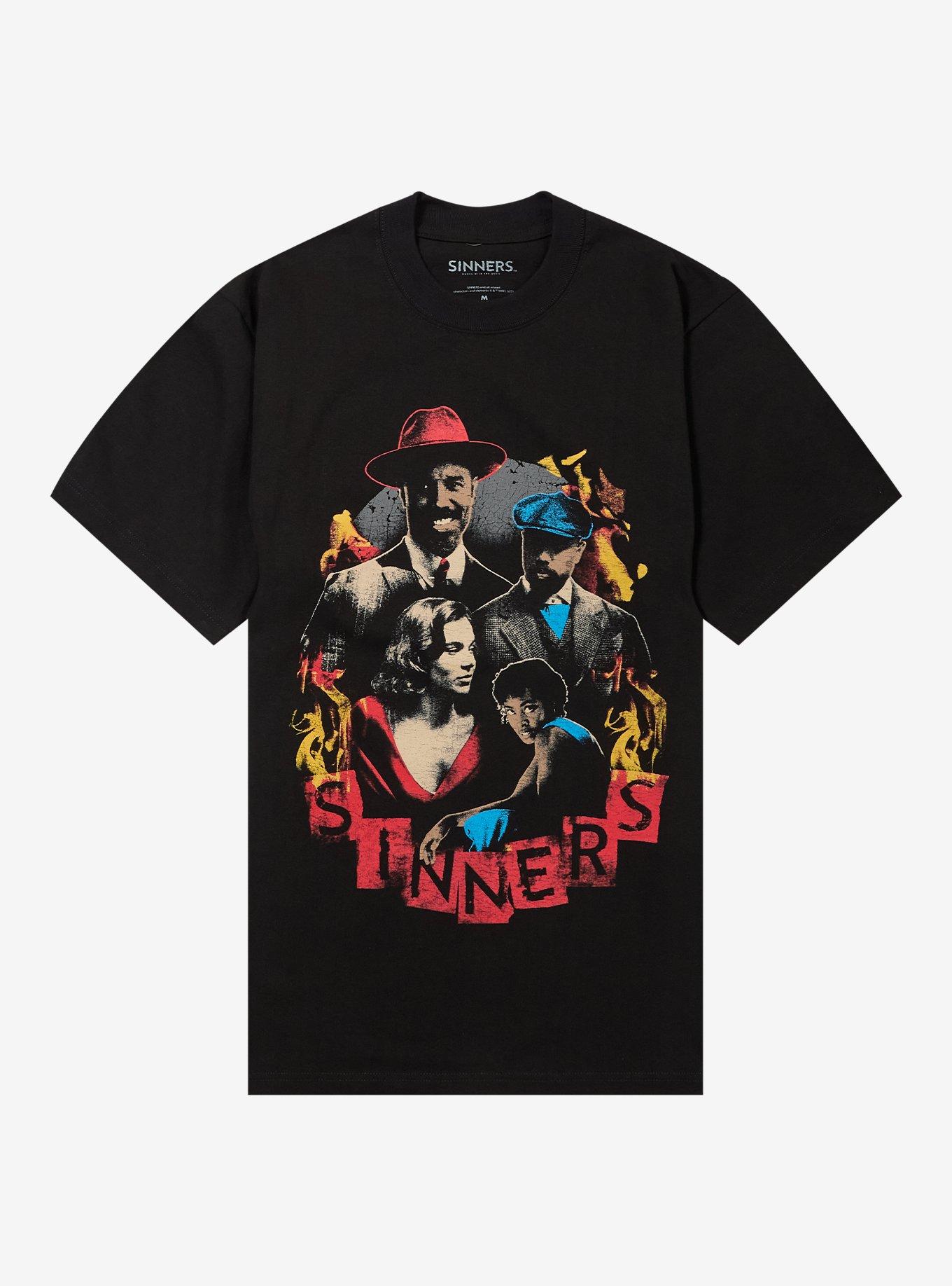 Sinners Character Collage Heavyweight T-Shirt, , hi-res