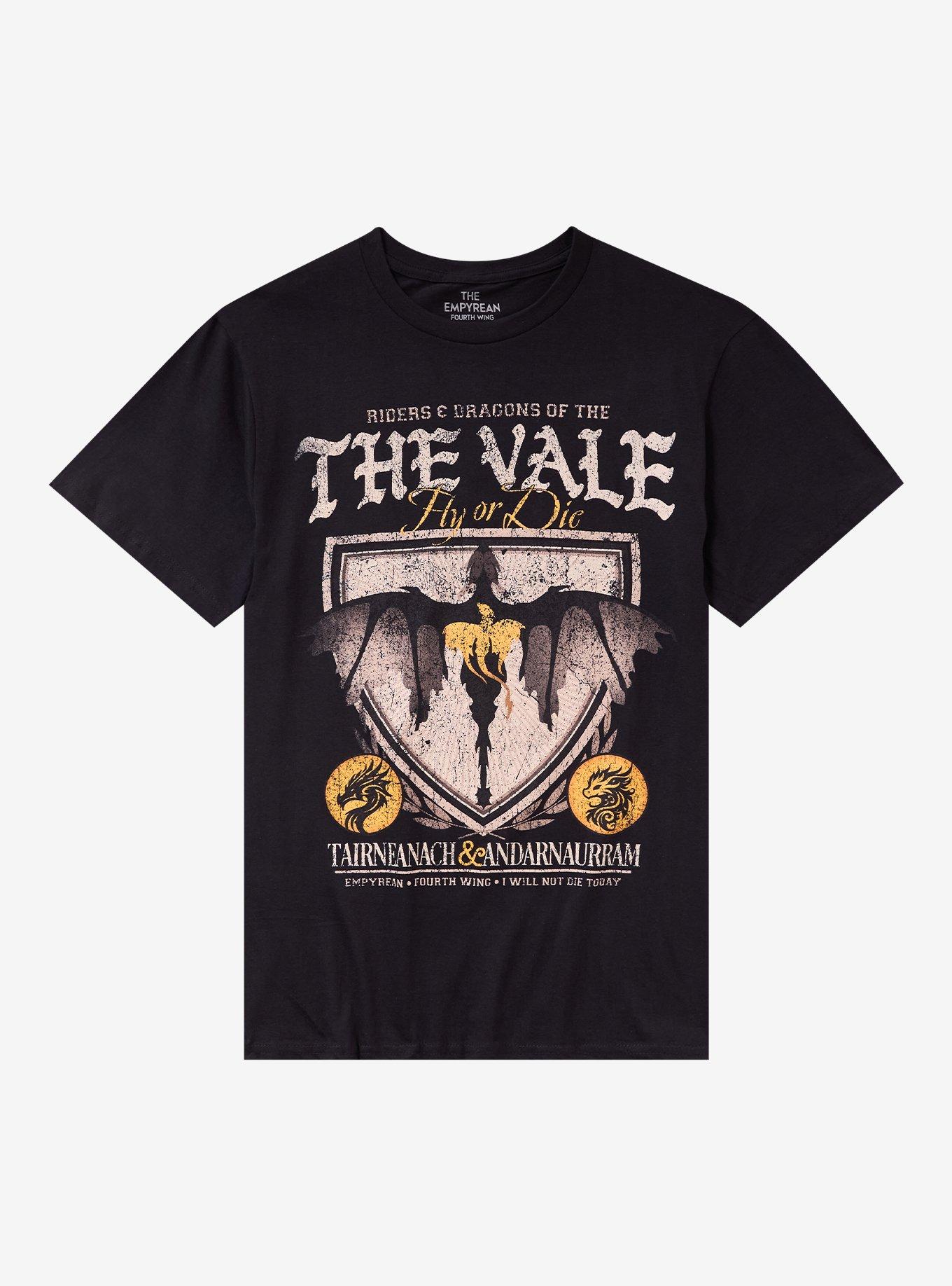 Fourth Wing Violet's Dragons T-Shirt, , hi-res