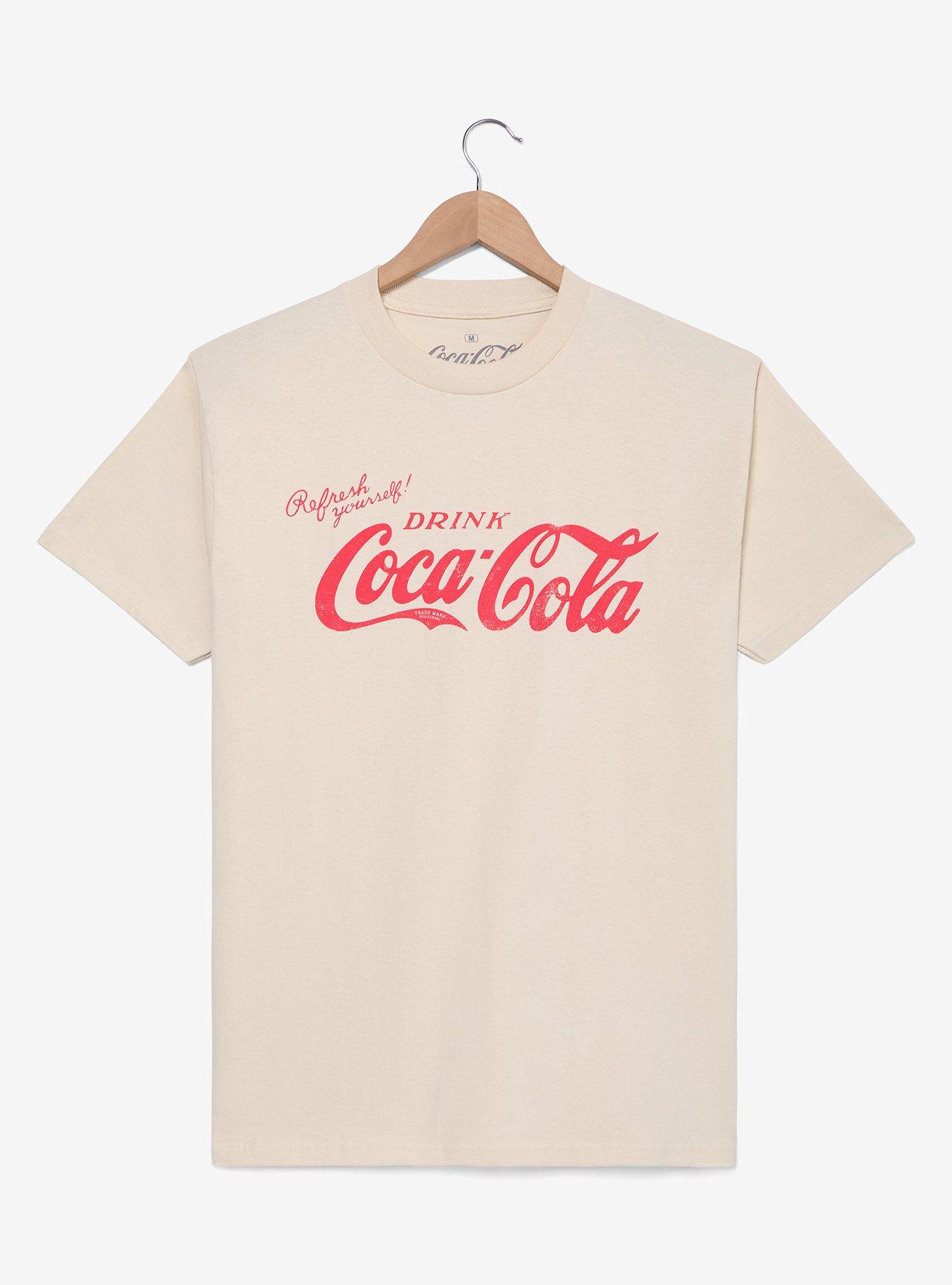 Coca-Cola Logo T-Shirt - BoxLunch Exclusive, , hi-res