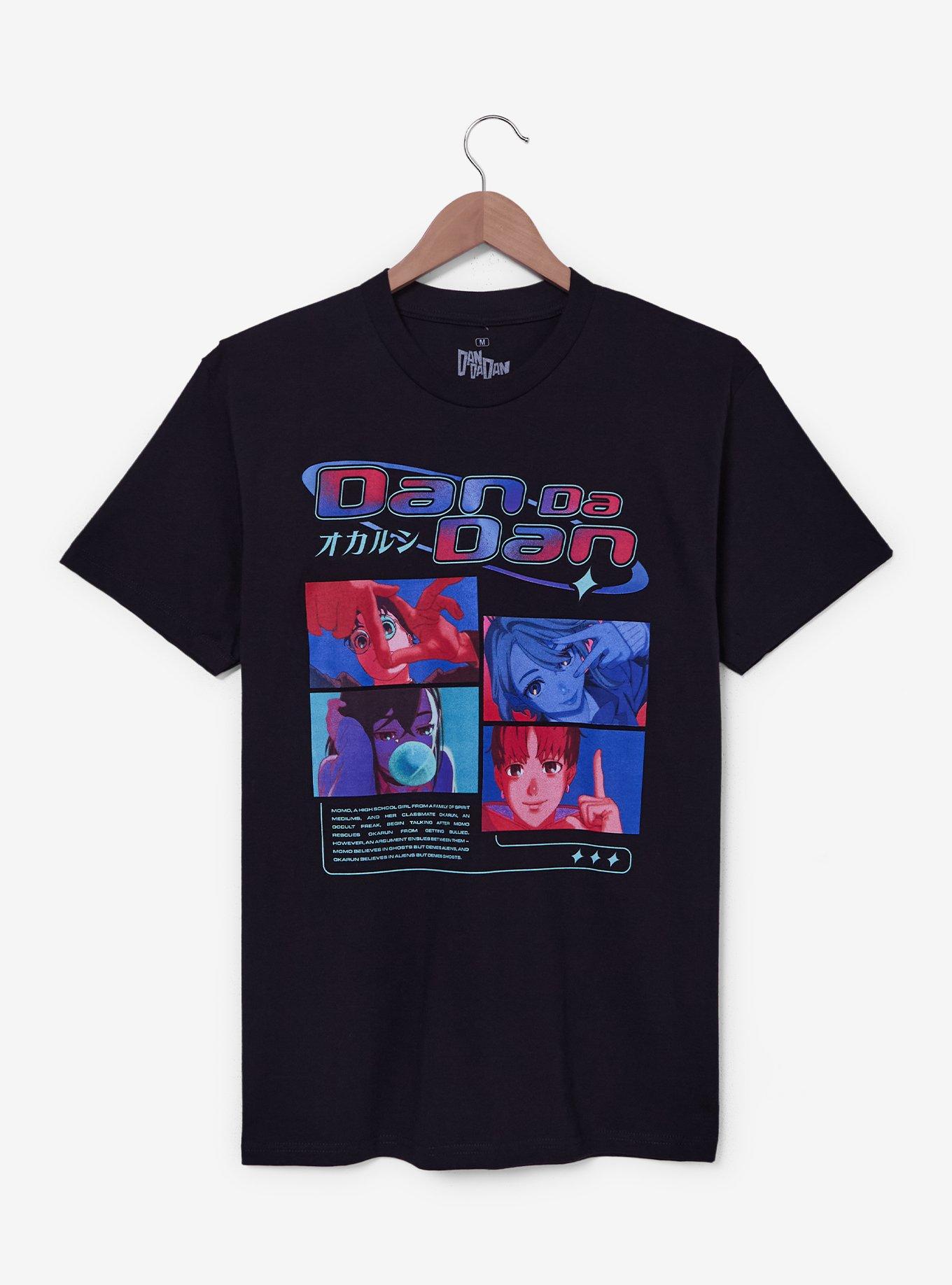 Dandadan Grid Color Block T-Shirt — BoxLunch Exclusive, , hi-res